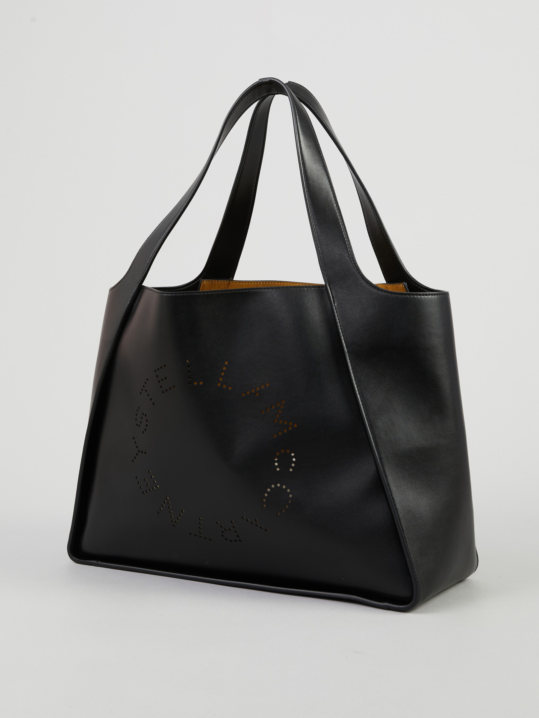 Stella McCartney Shopper Large Tote Bag Eco Schwarz in Schwarz Damen Taschen Tote Taschen 