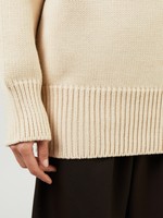 The Row Turtleneck Sweater Ludo Beige Kashmir og Strik