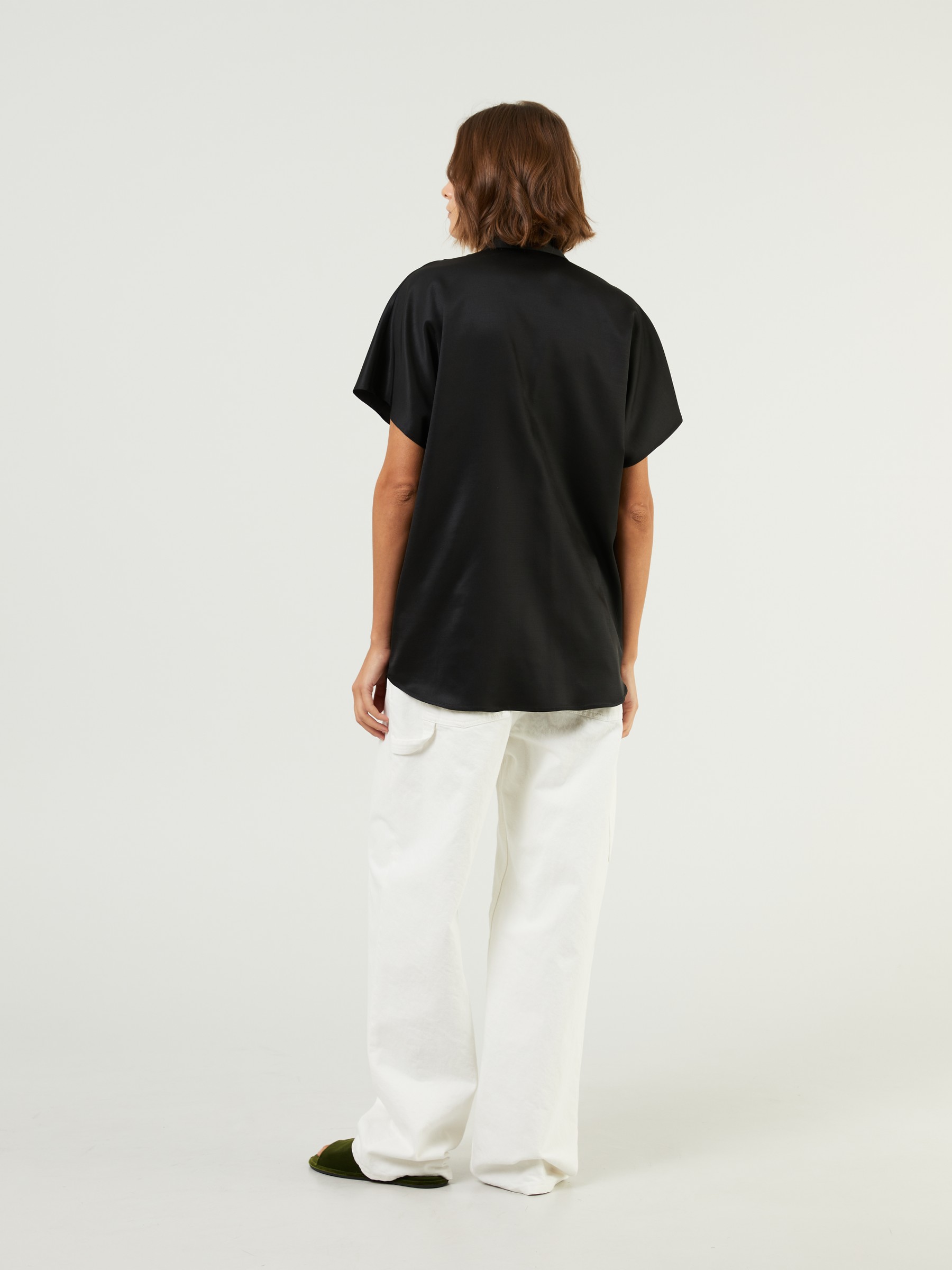 The Row Shirt Giuseppina Black The Row