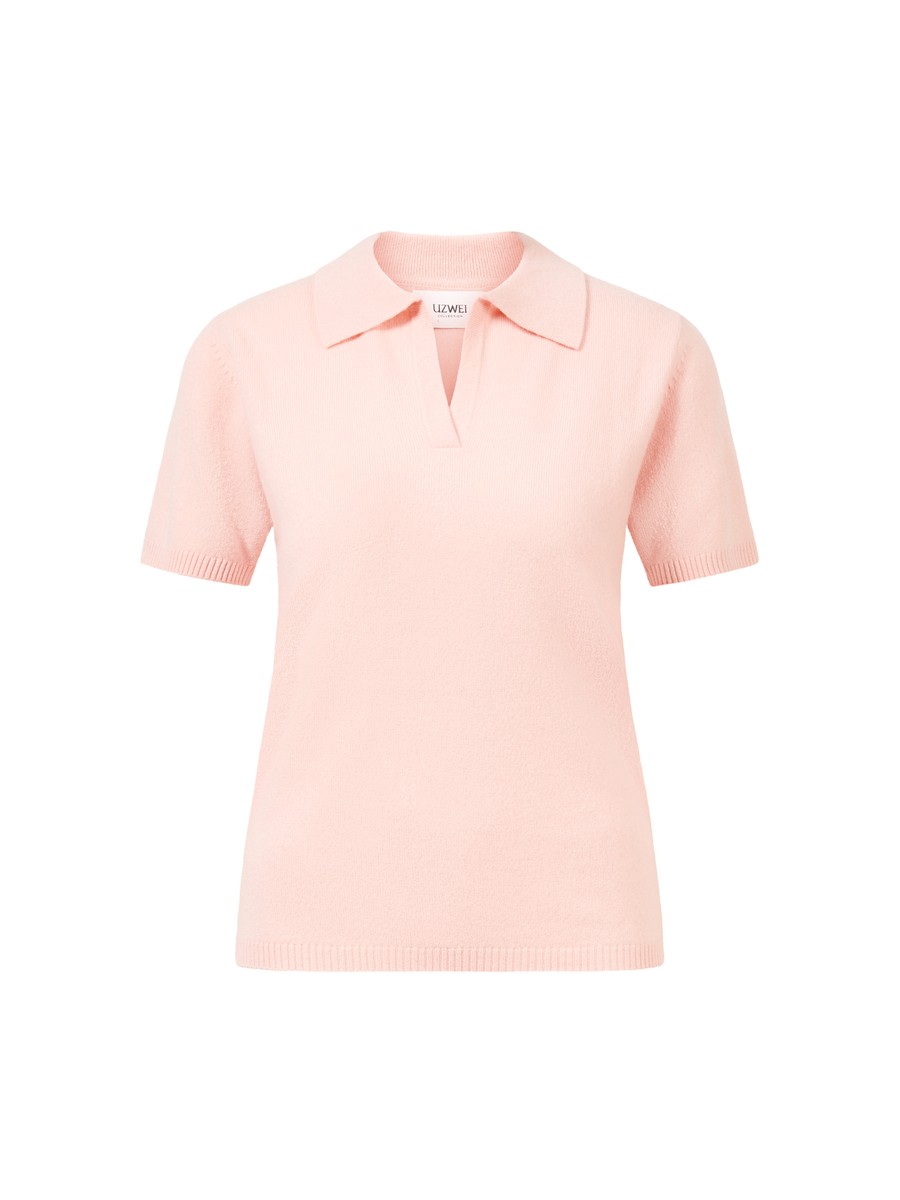 cashmere polo shirt