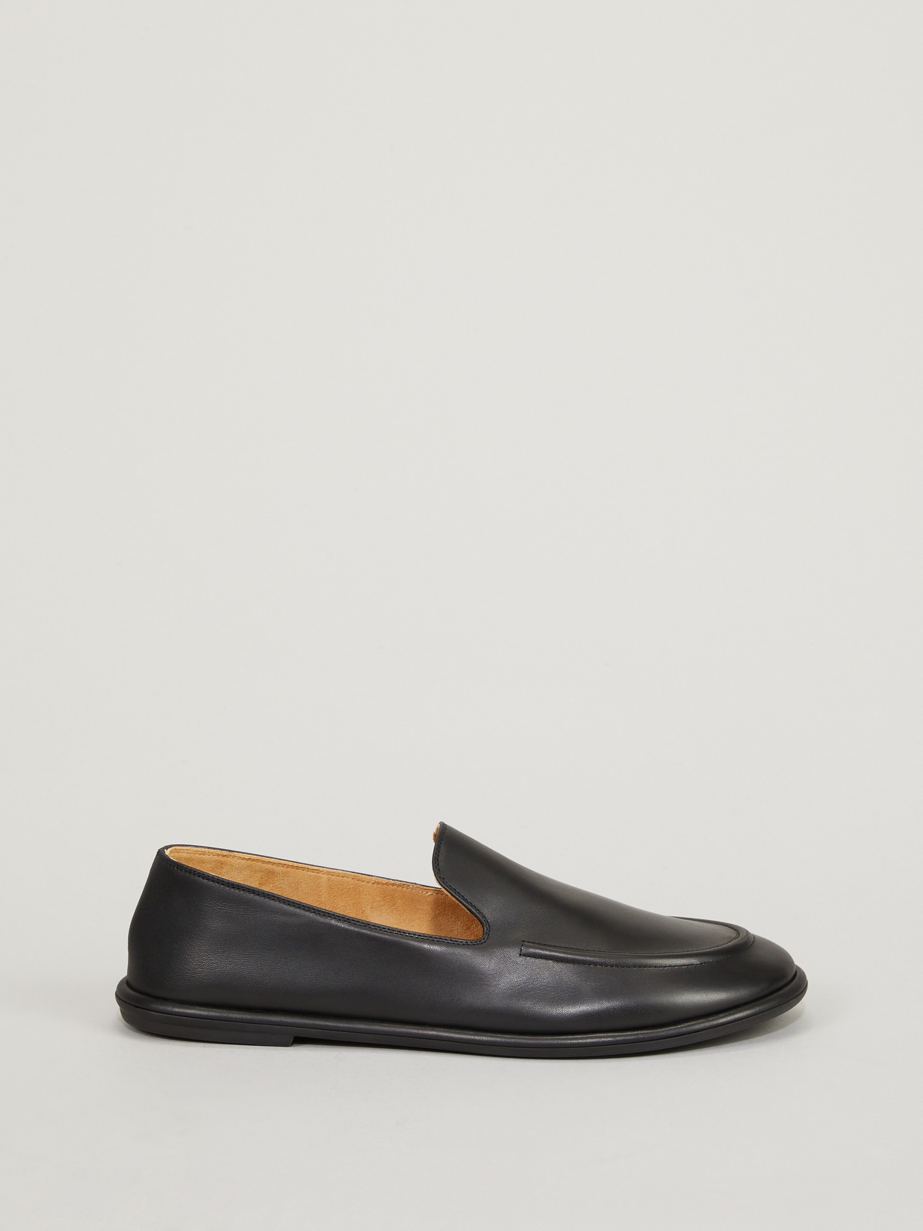 The Row Loafer Canal Schwarz The Row