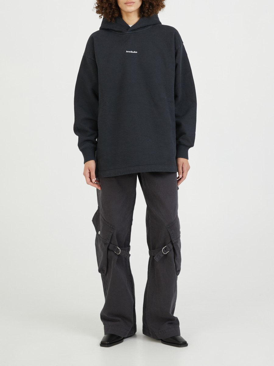 Acne studios black clearance hoodie