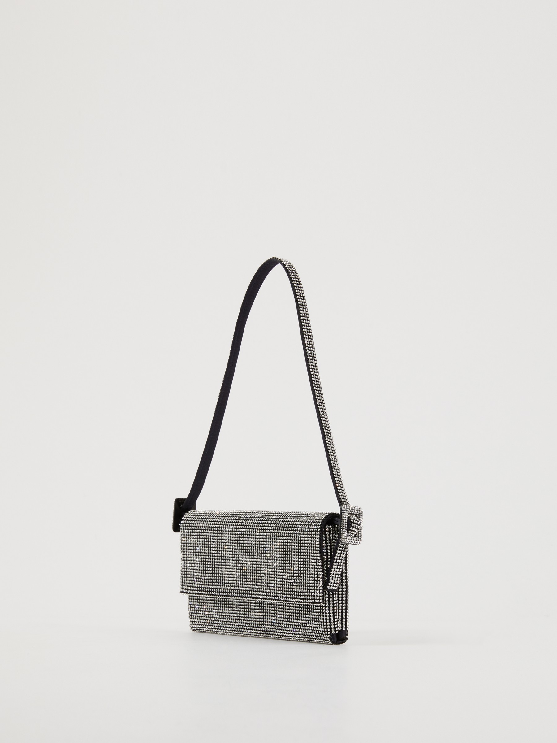 BENEDETTA BRUZZICHES Clutch Vittissima La Petite silver Clutches