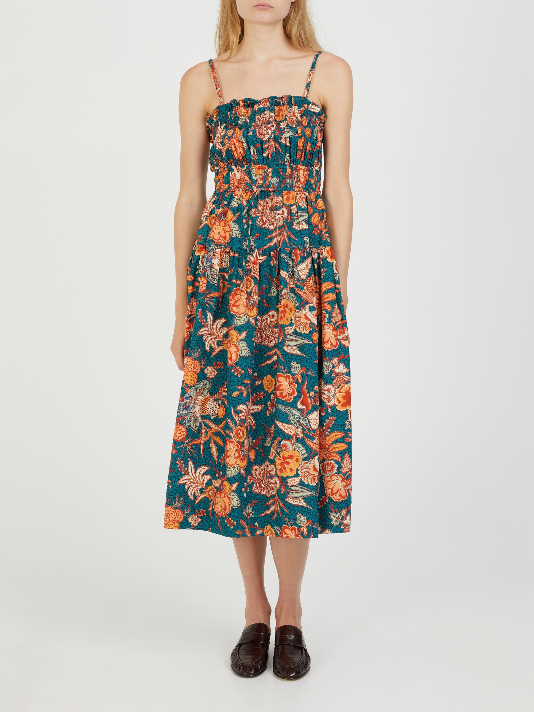 ulla johnson midi dress