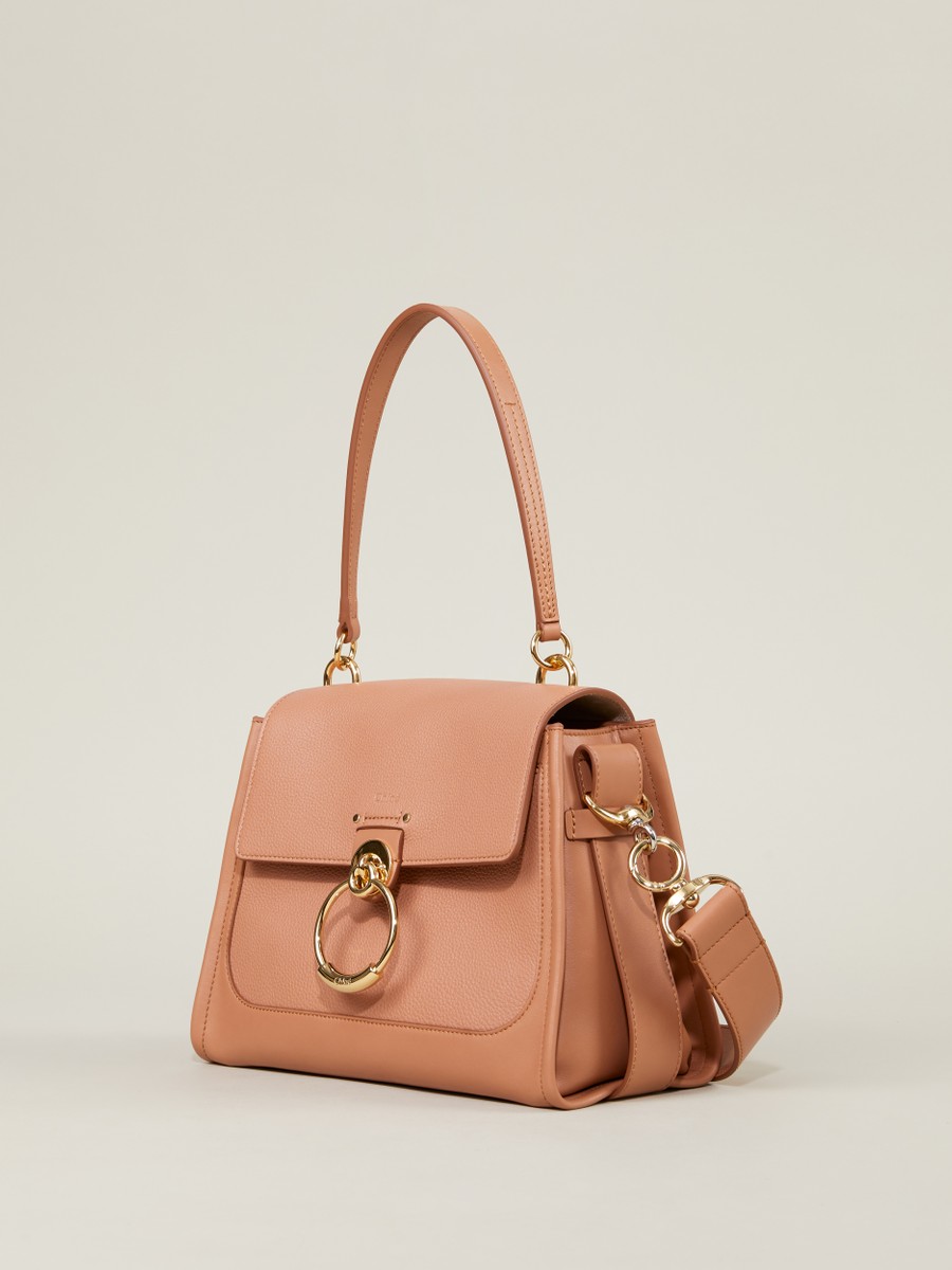 Chloe Handtasche Tess Day Medium Muted Brown Handtaschen