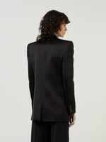 SAINT LAURENT Tweed-Blazer Salbei