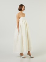 CECILIE BAHNSEN Midi dress 'Beth' White | All Essentials