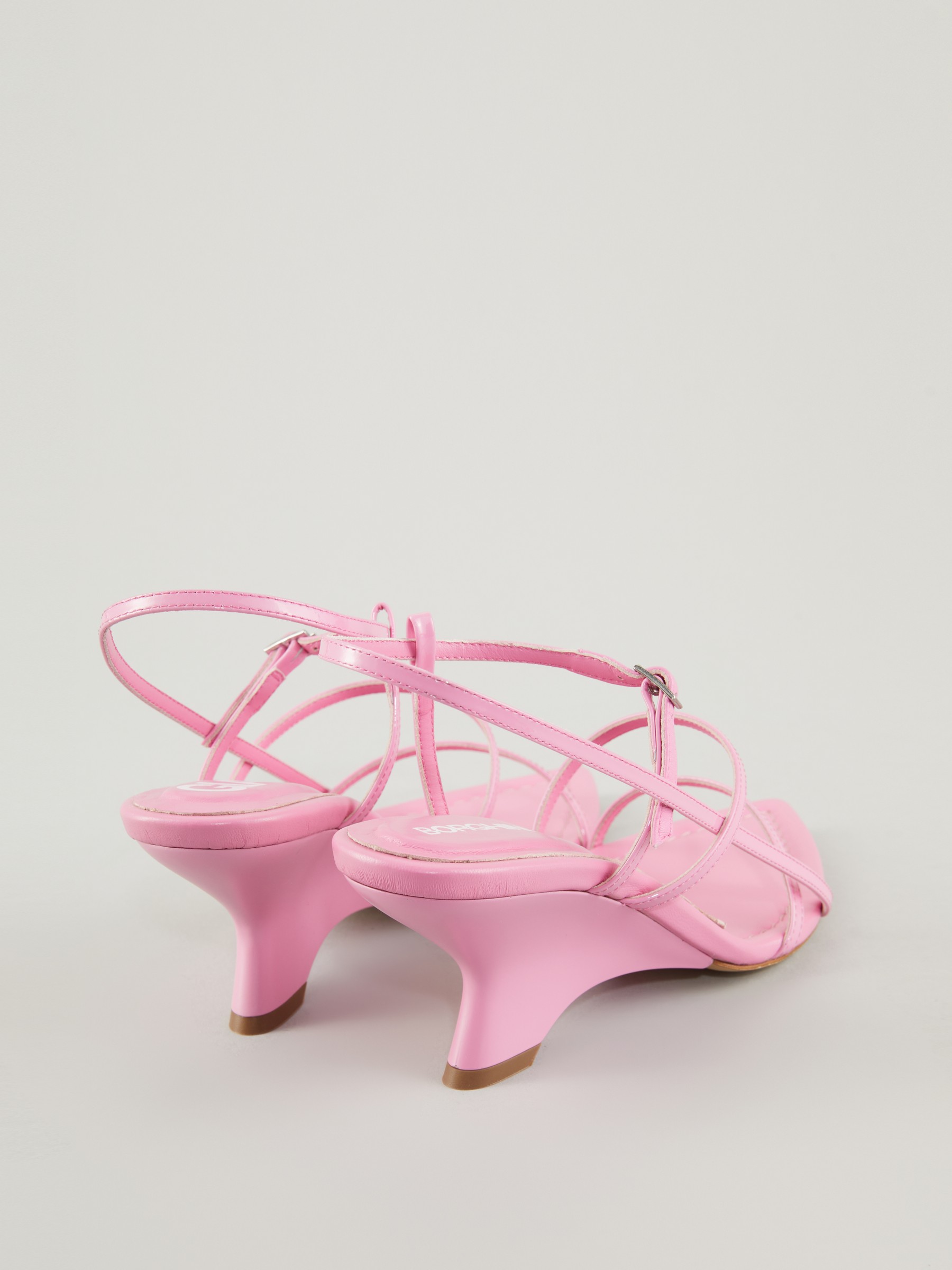 Hot pink sale kitten heel sandals