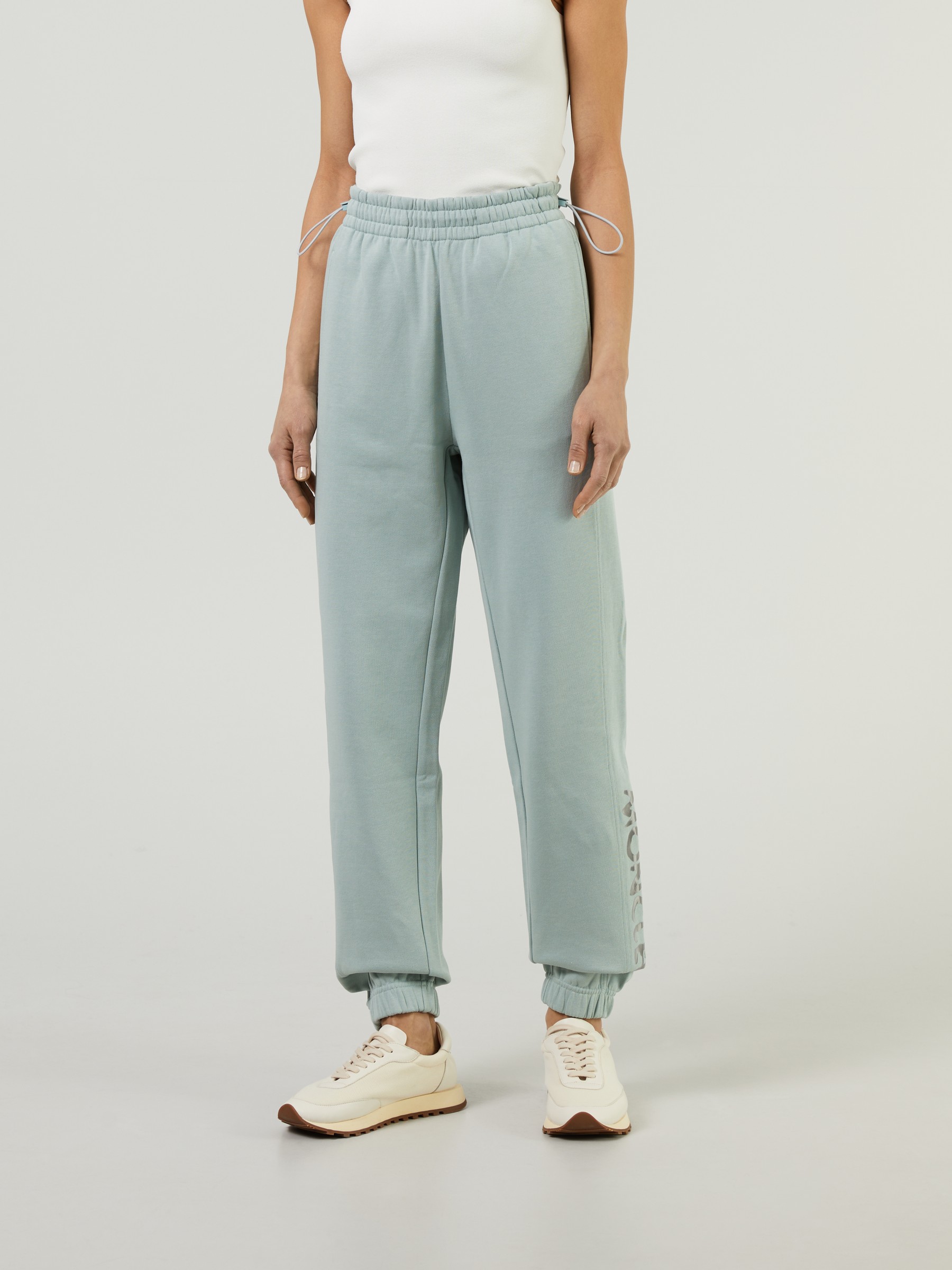 Moncler Jogging pants light green