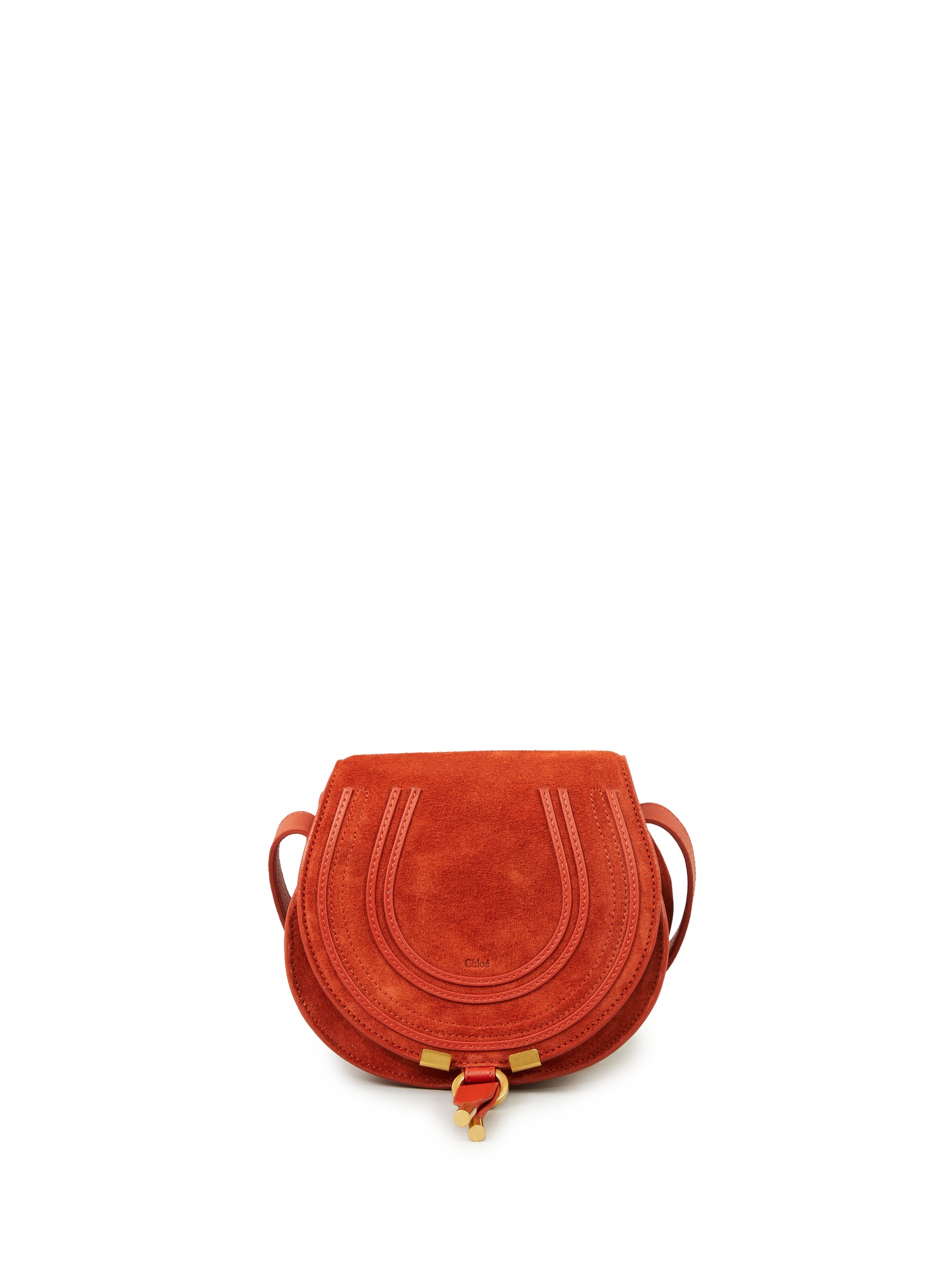 Chloé Shoulder bag 'Marcie Saddle Red | Skuldertasker & tasker