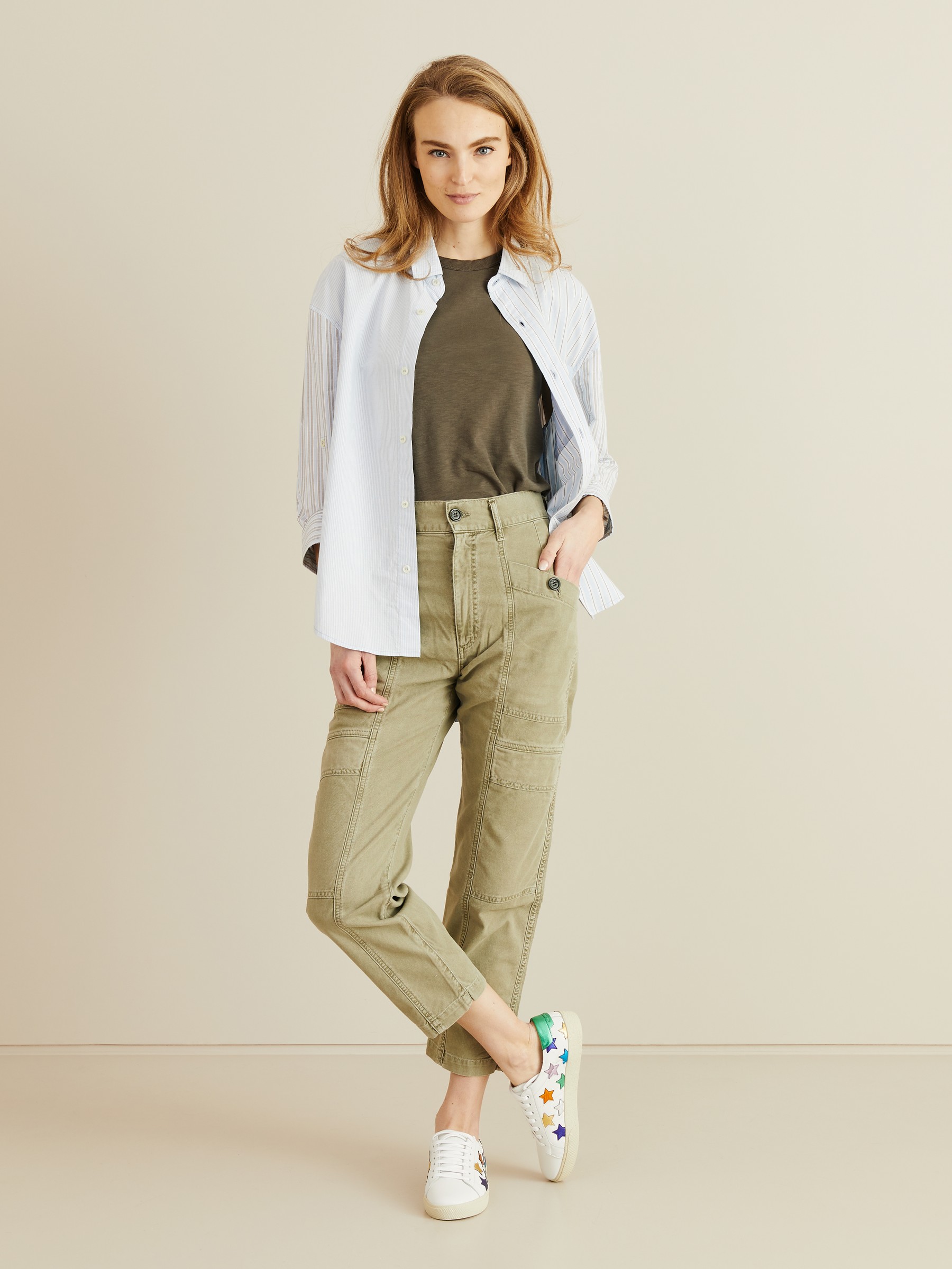 AGOLDE Cargo pants Kai Cargo Khaki Denim and pants