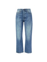 The Row Cotton Montero Jeans Mid Blue Straight Leg Jeans