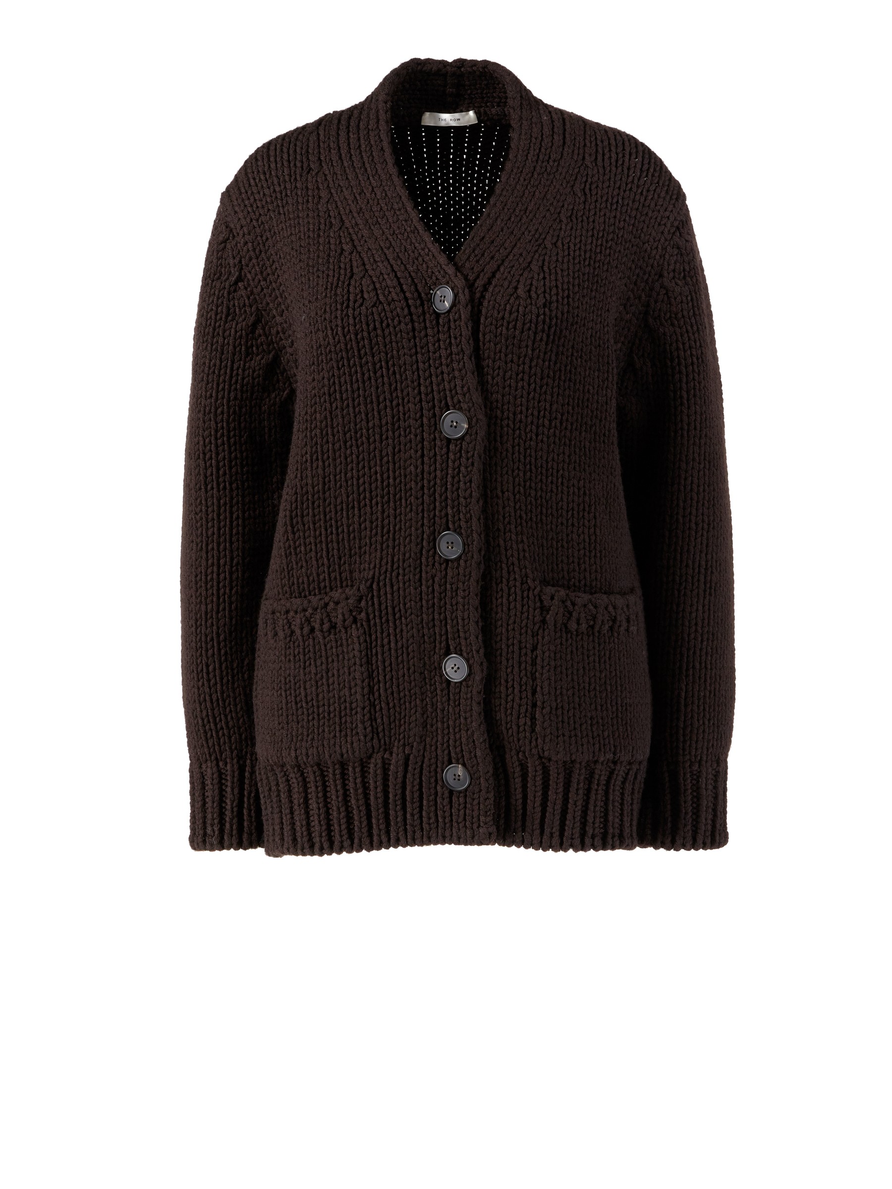 The Row Cardigan Evesham Brown Cardigans