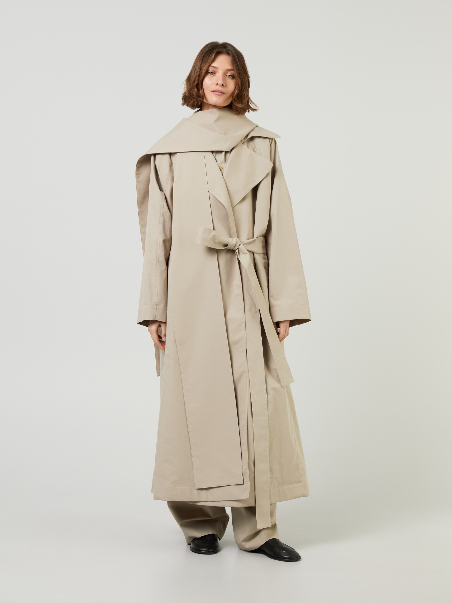 The Row Oversize Trenchcoat Badva Beige Trenchcoats