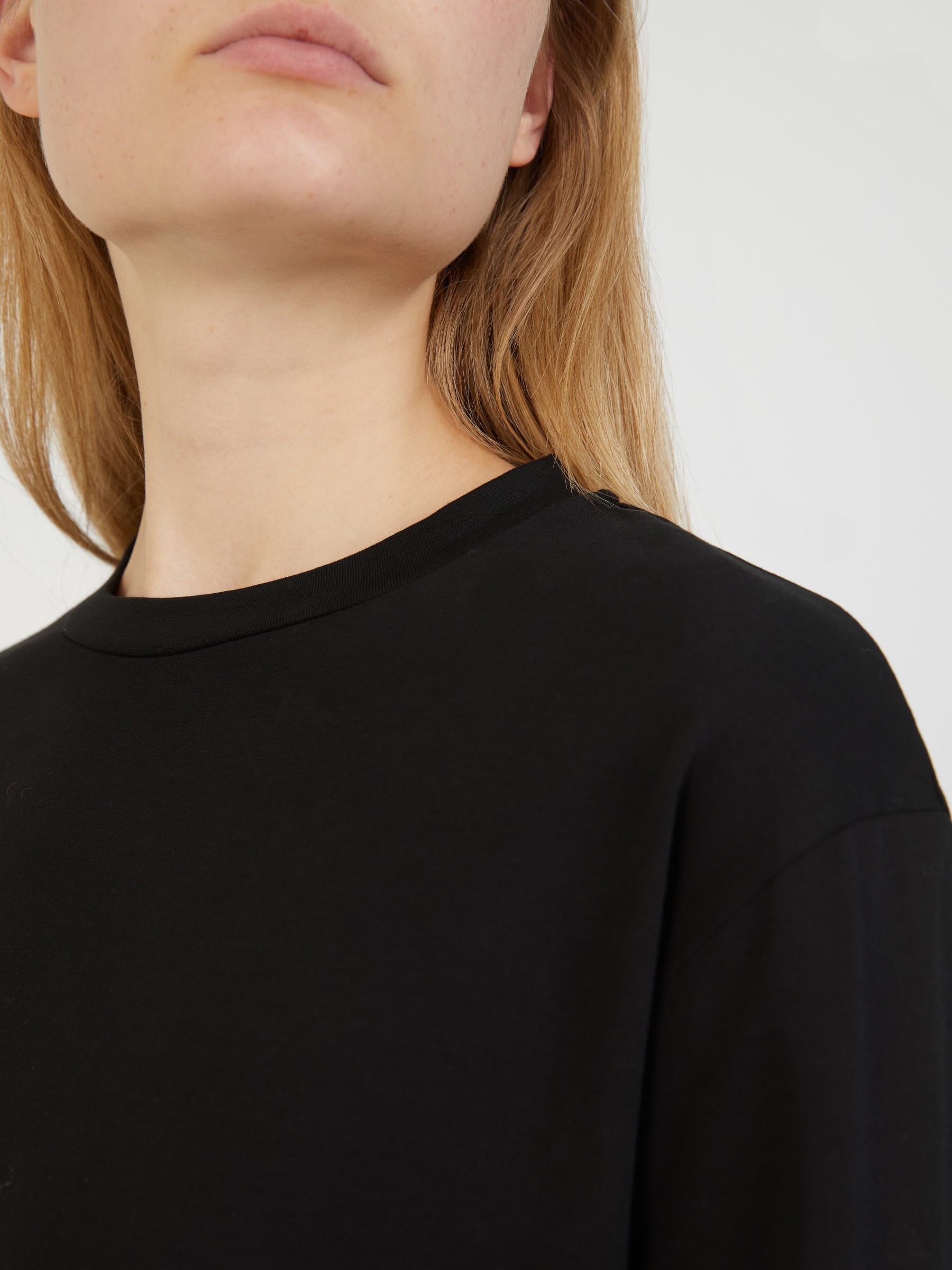 The Row Long sleeve shirt Ciles Top Black The Row