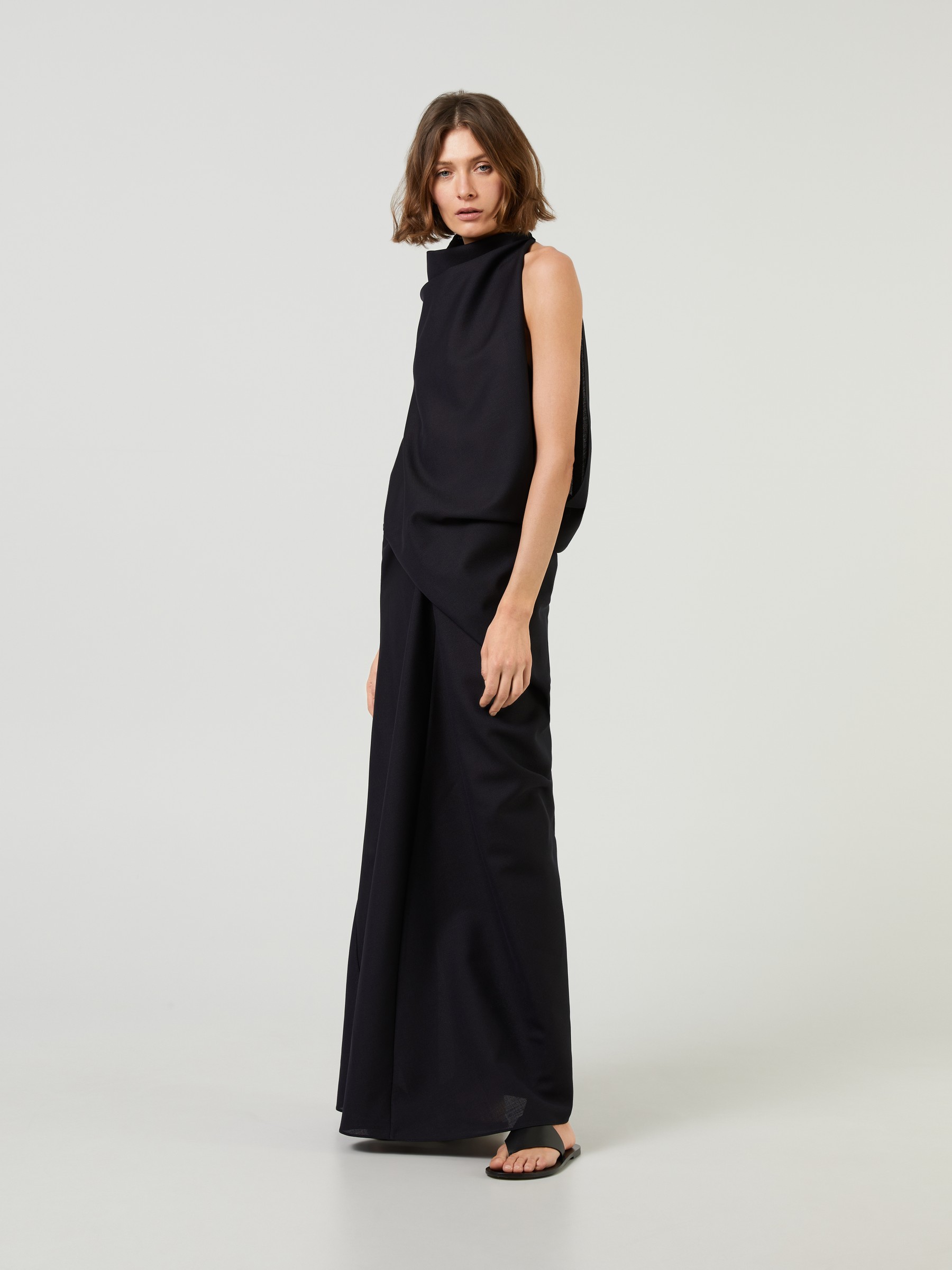 The Row Maxi Dress Bemonia Navy Blue The Row