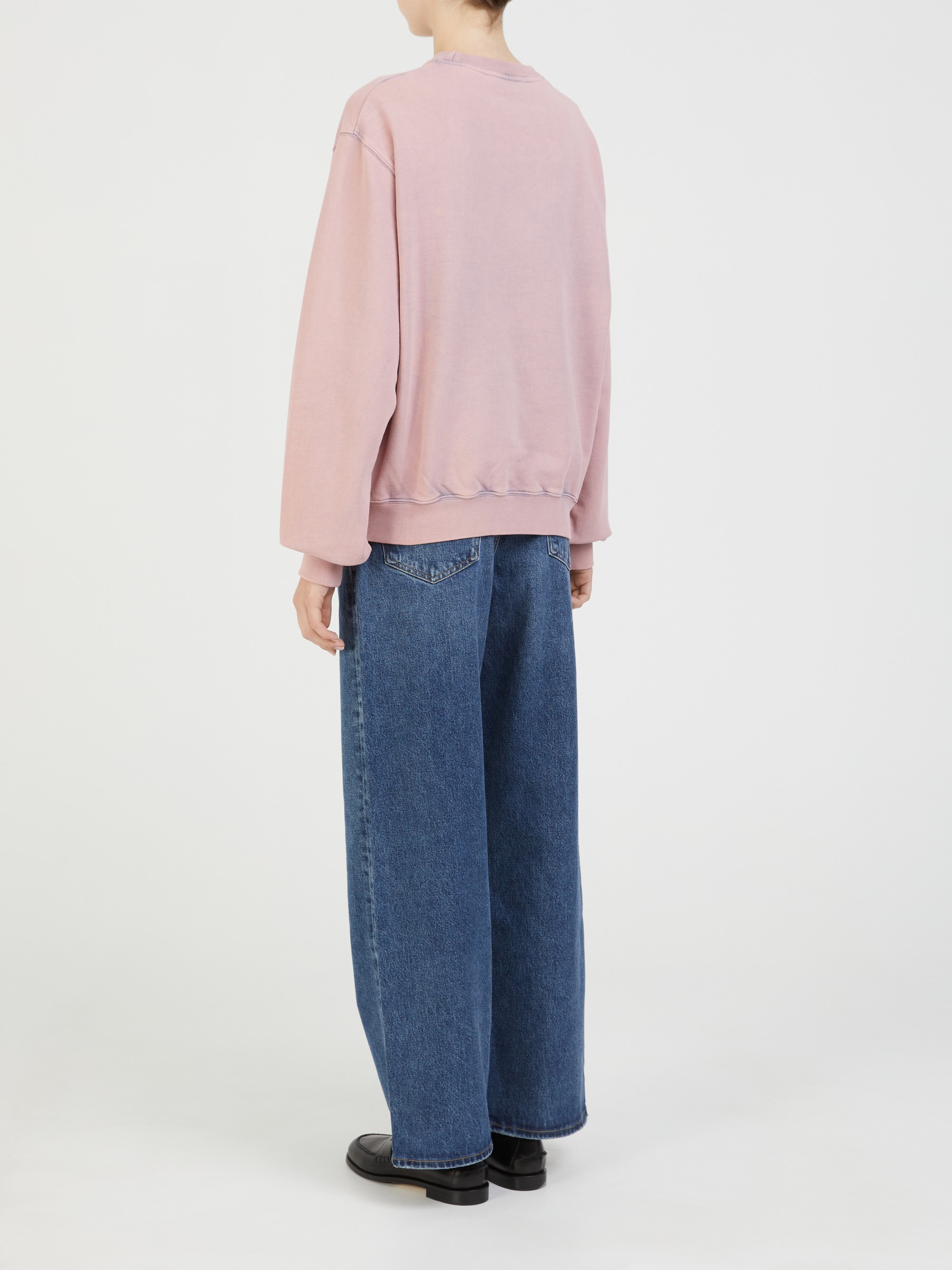 Acne hotsell cropped sweatshirt