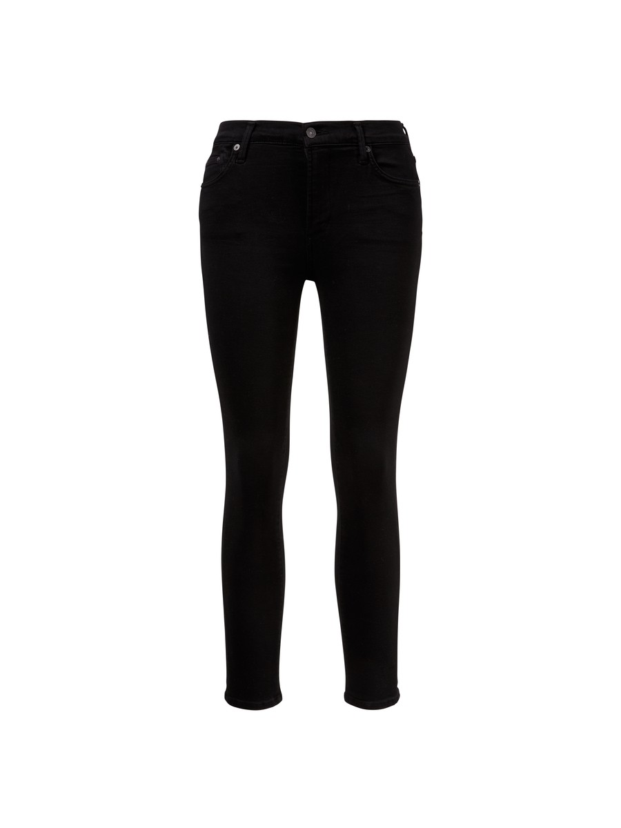 Citizens Of Humanity Skinny Jeans Rocket Crop Schwarz Slim Skinny Fit Jeans