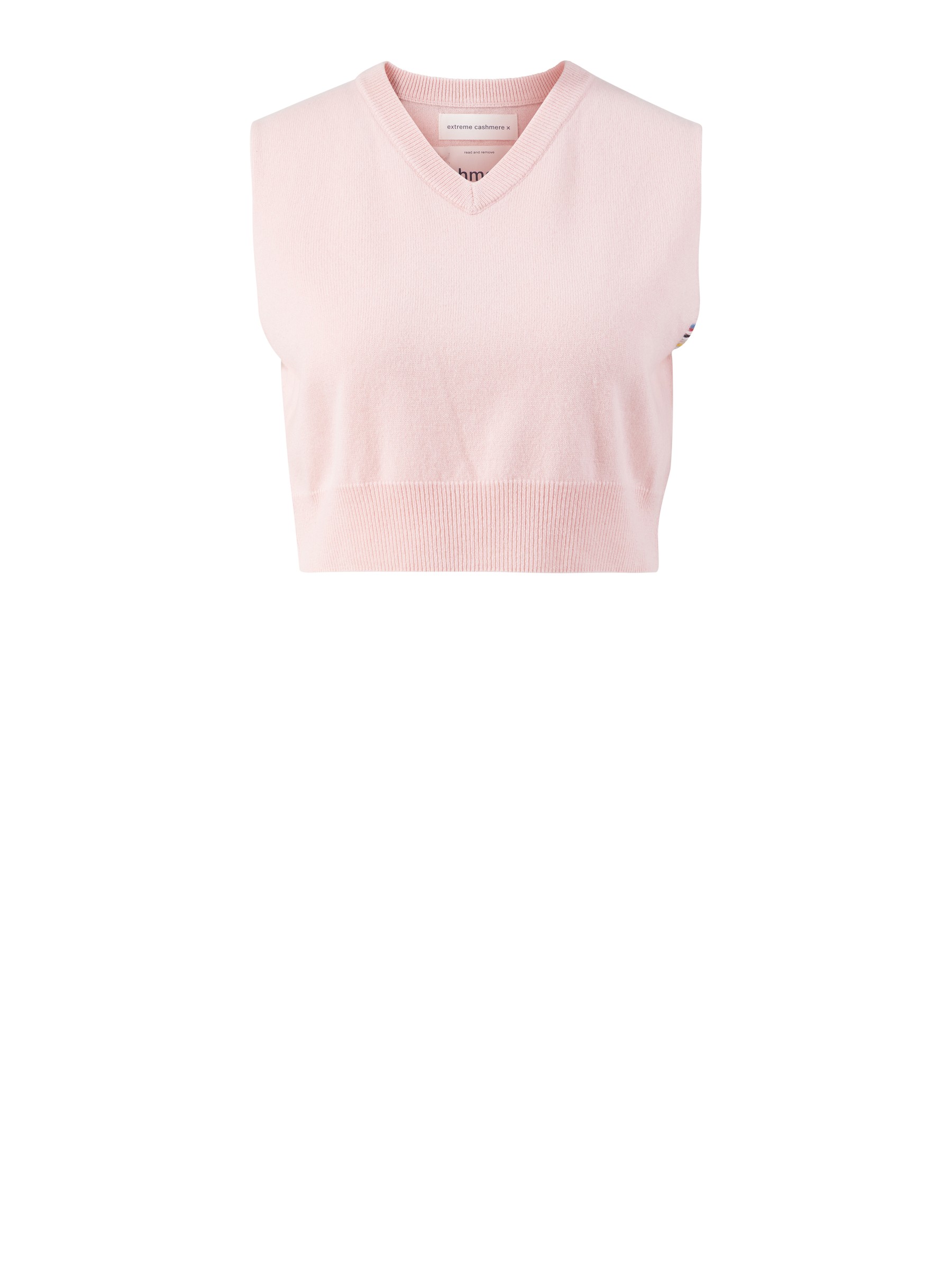 extreme cashmere x Cashmere sweater 'n°285 Freedom' Rosé | Short