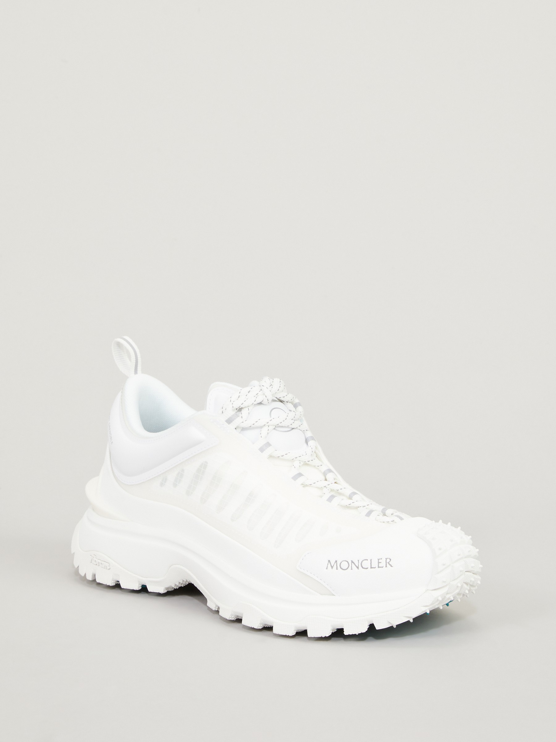 White moncler discount sneakers