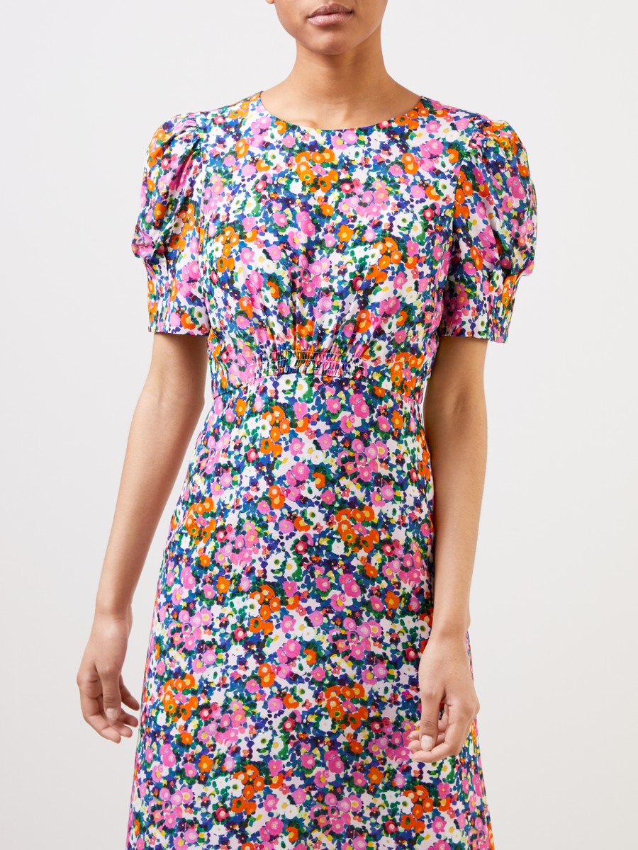 saloni bianca floral dress