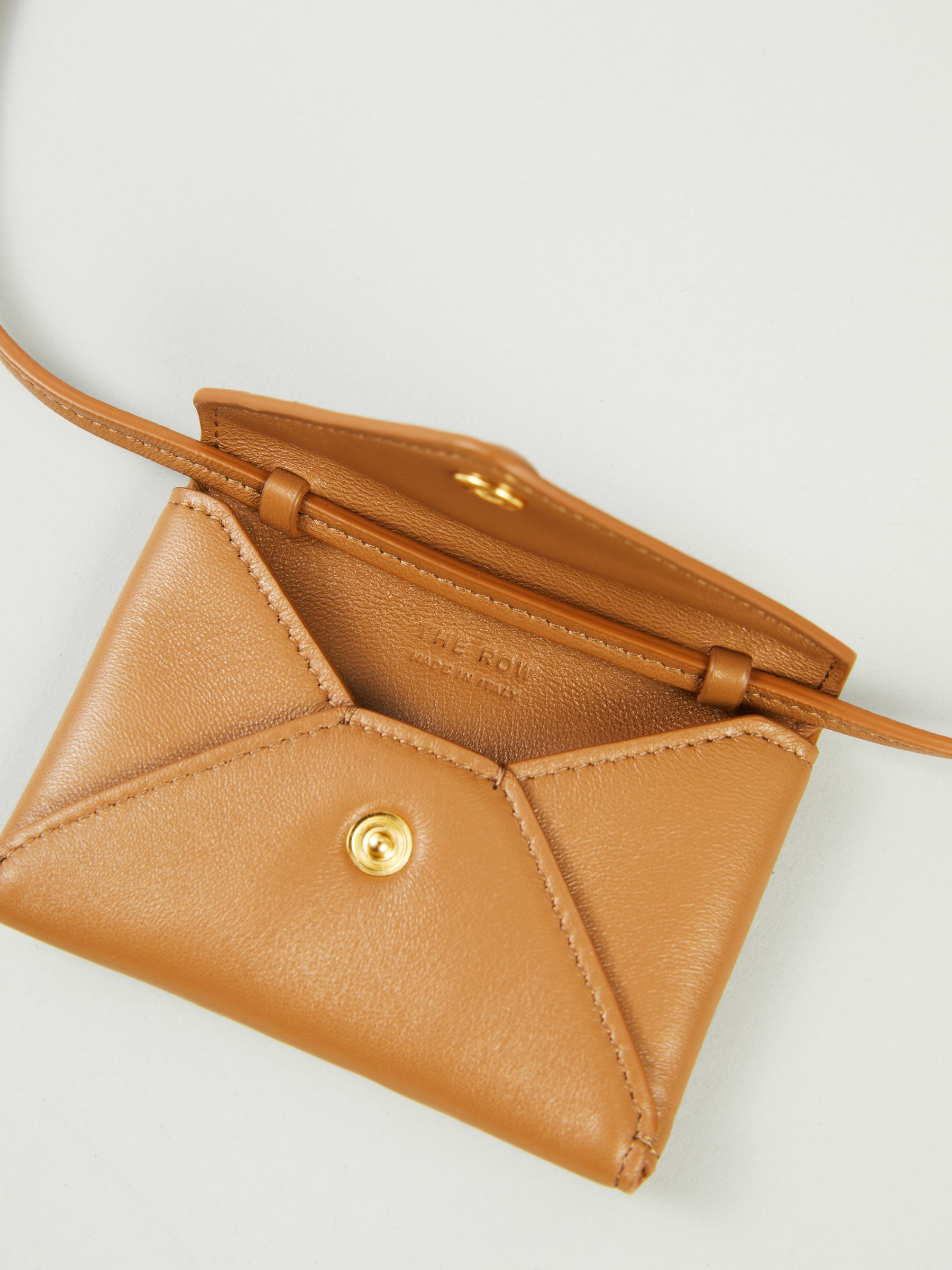 The Row Shoulder Bag 'Mini Envelope' Mid-brown | Shoulder Bags