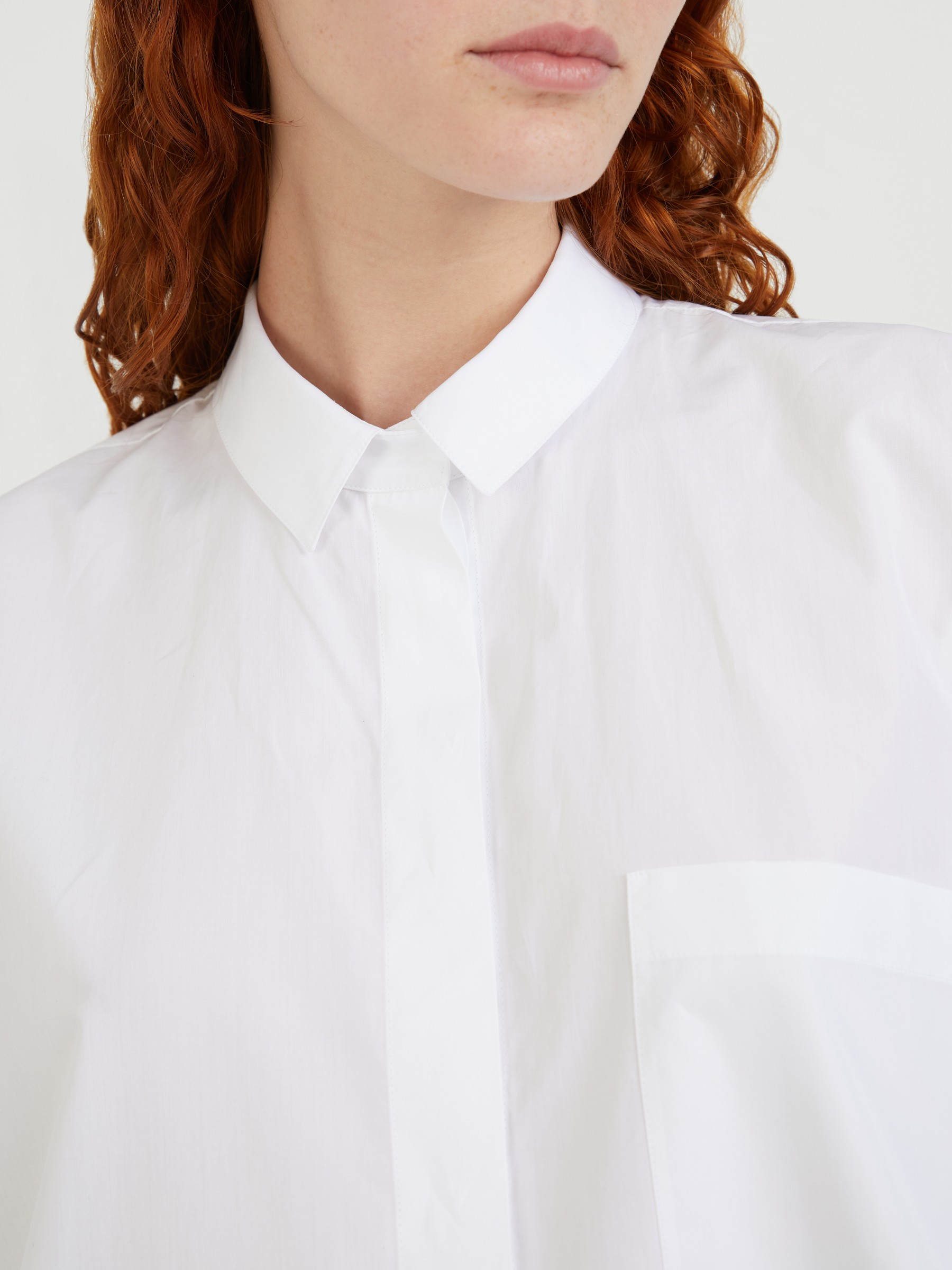 The Row Minimalist shirt Concetta White The Row