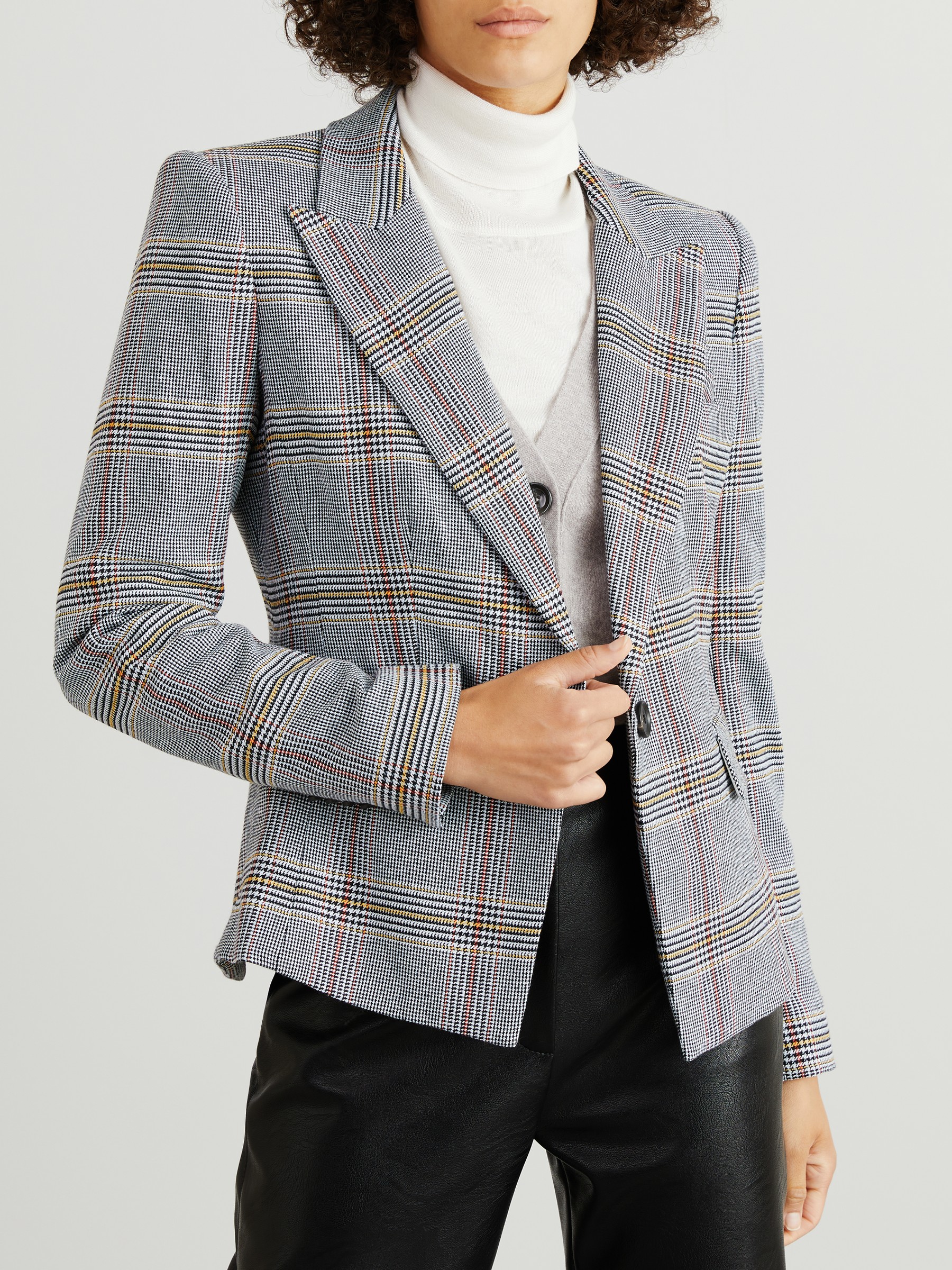 Veronica Beard Miller Dickey houndstooth blazer Veronica Beard