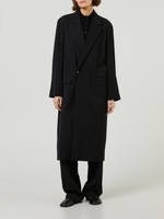 The Row Coat Biana Black Strikfrakker