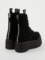 R13 Boots Stack Black Ankelst vler