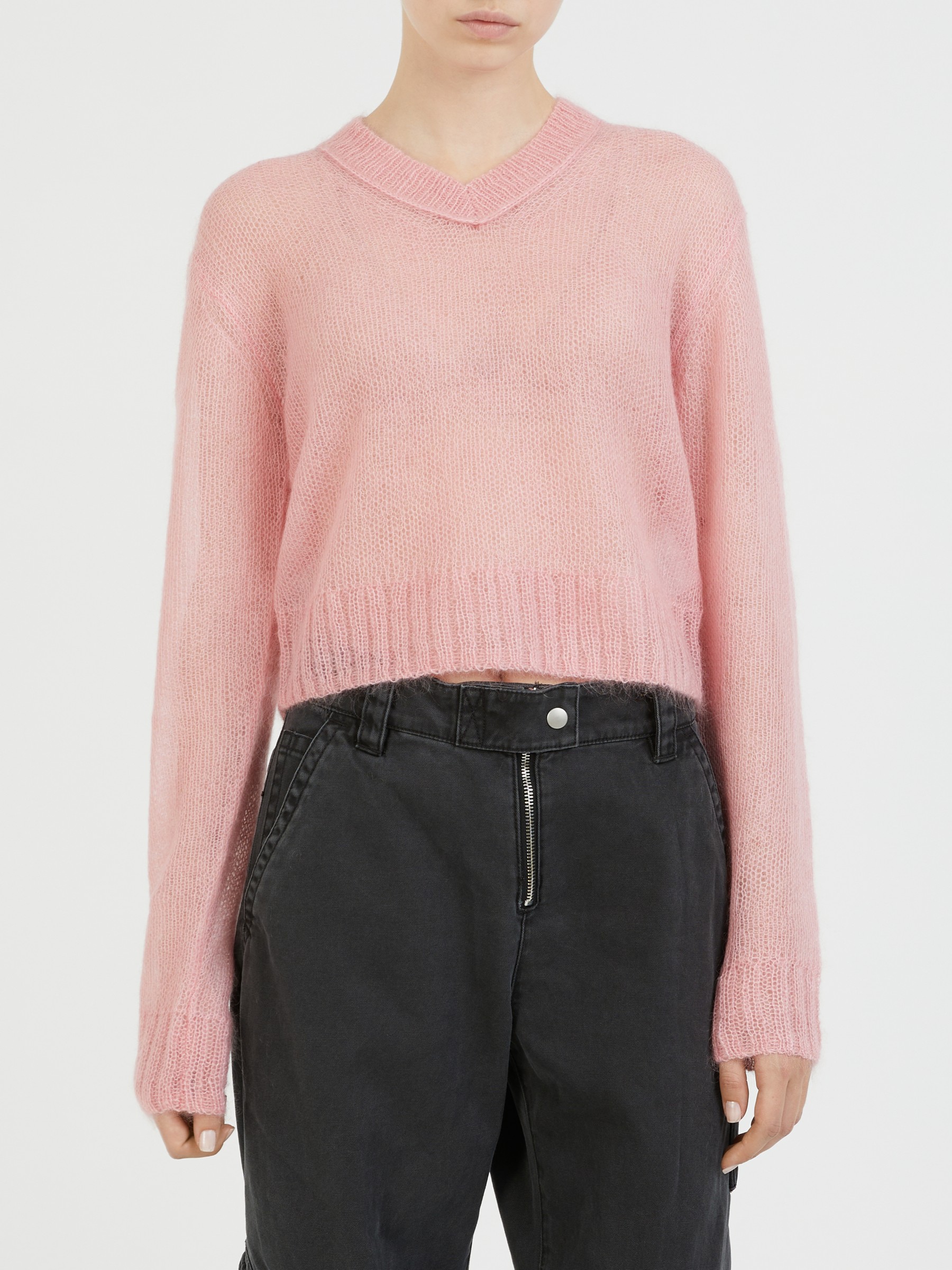 Acne hot sale cropped sweater