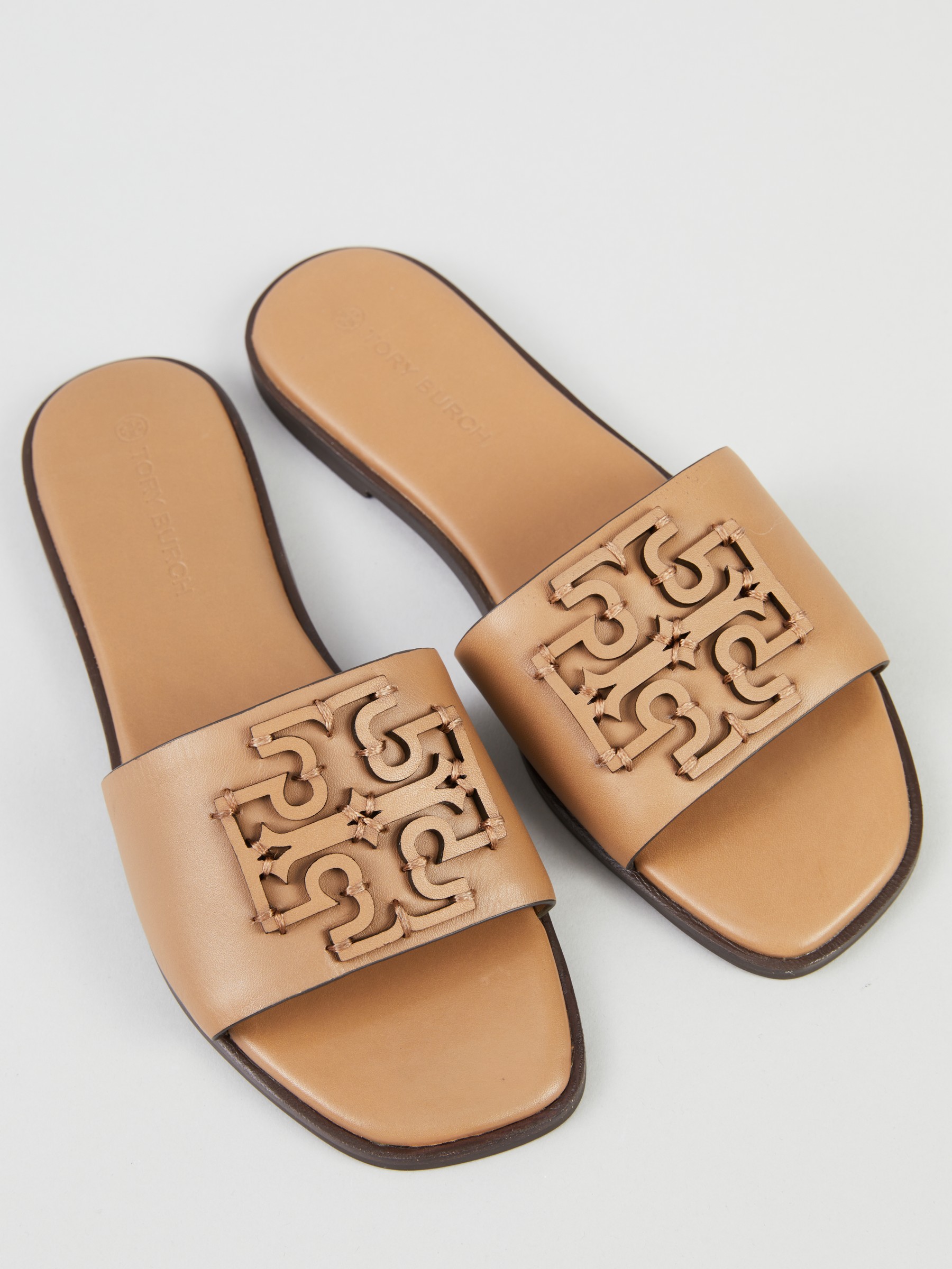 Tory Burch Sandals 'Ines' Brown | Heeled Sandals