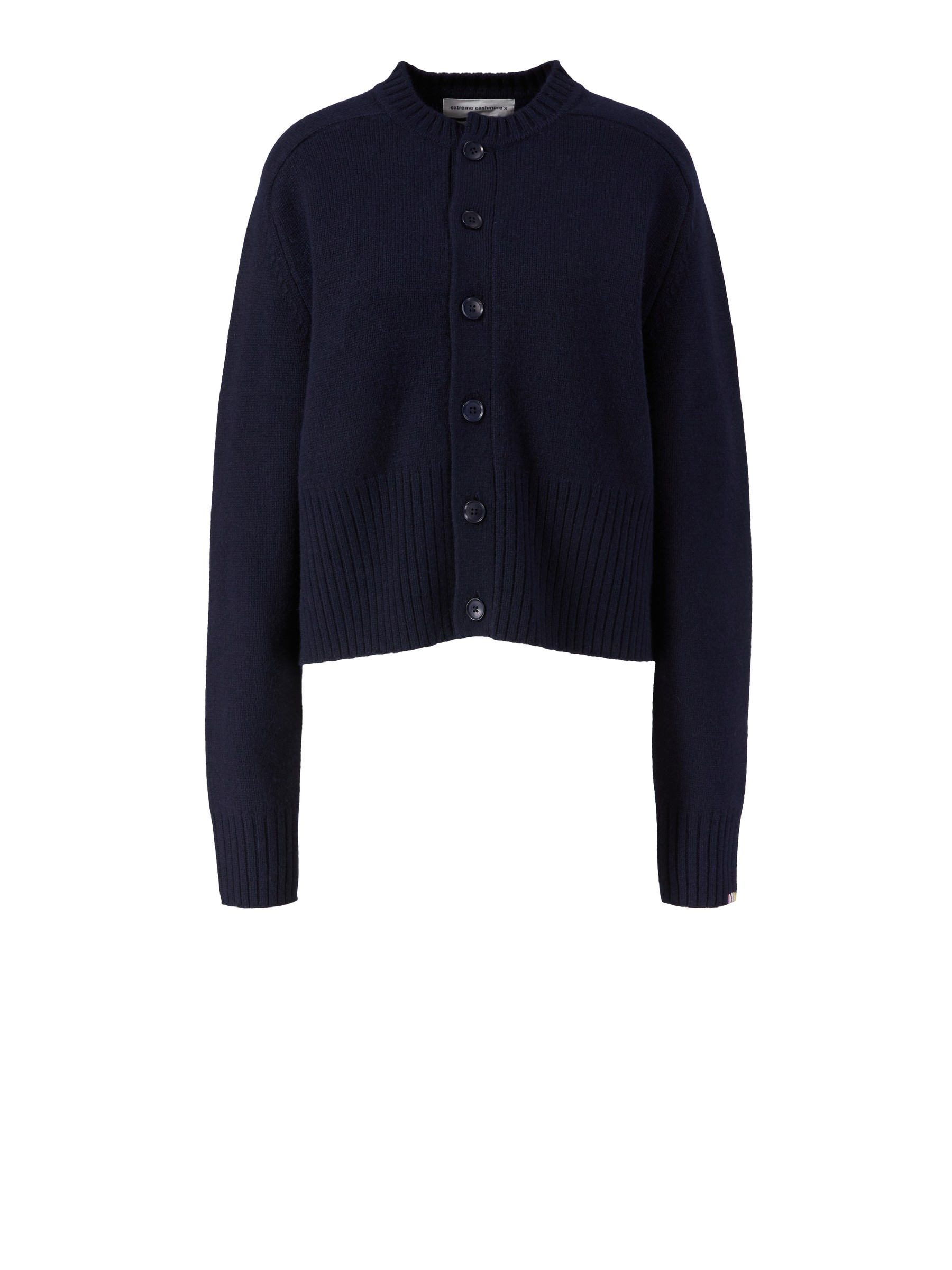 extreme cashmere x Cashmere cardigan 'n°298 Scala' Navy Blue