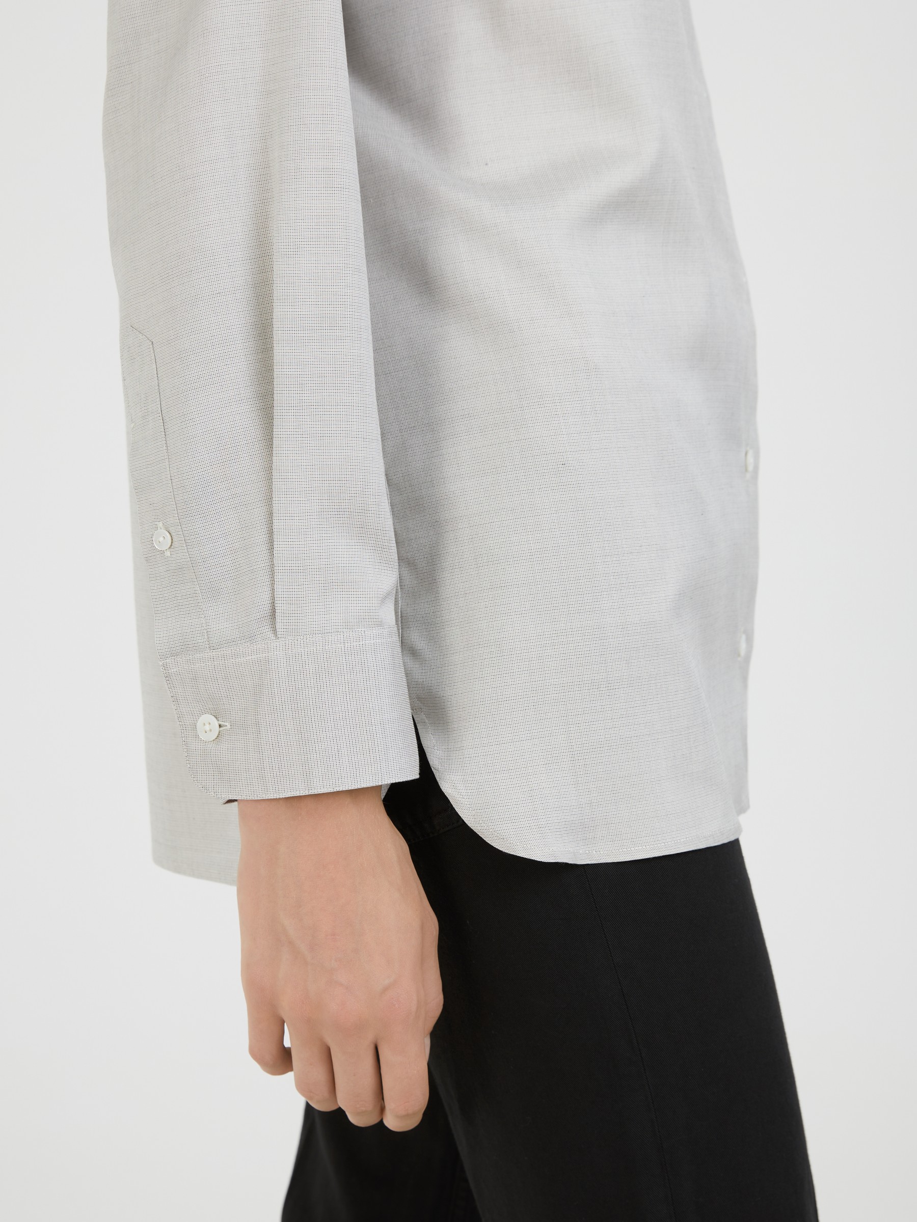 The Row Silk shirt Sisilia Grey The Row