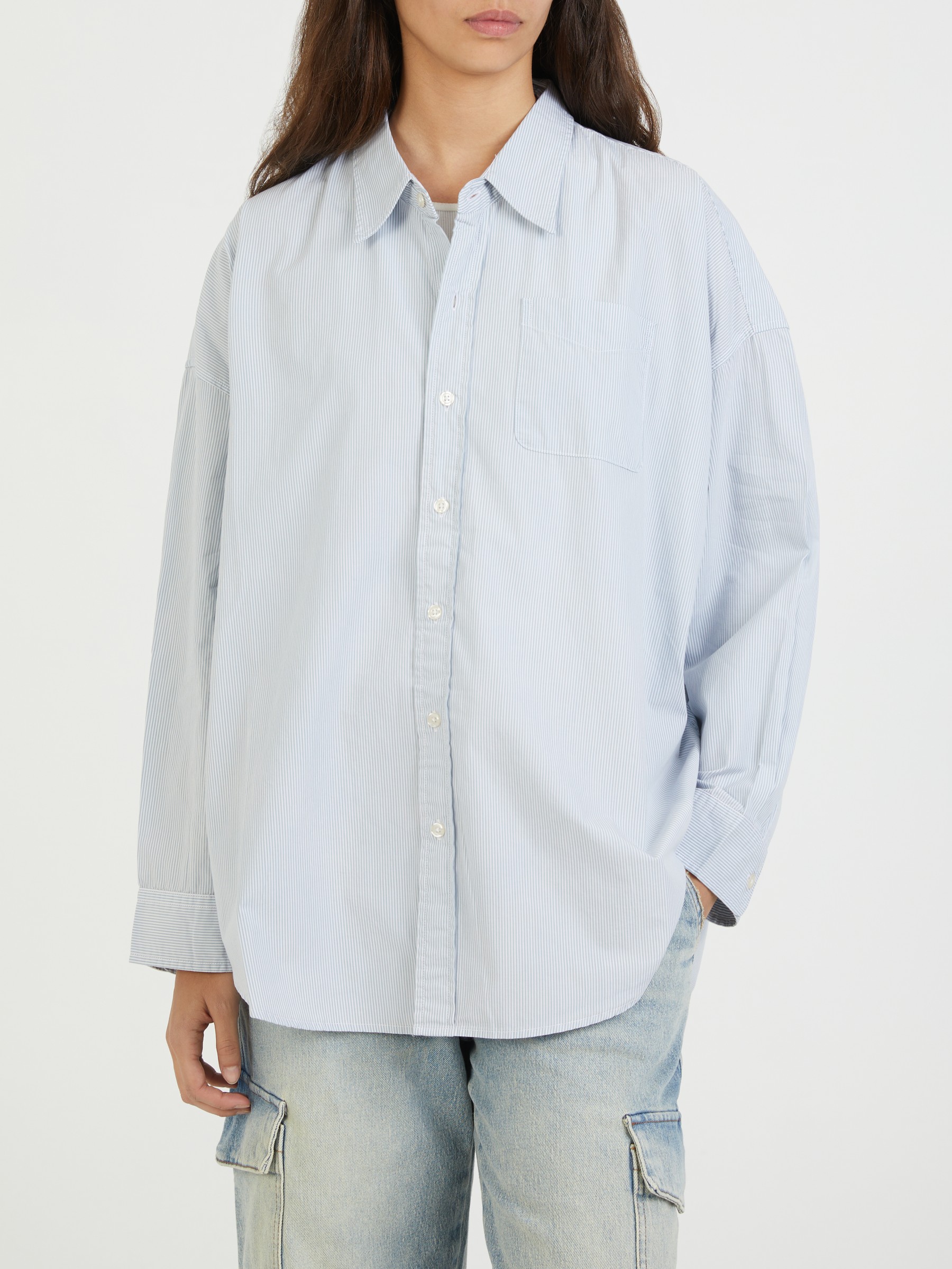 R13 Blue cotton shirt R13