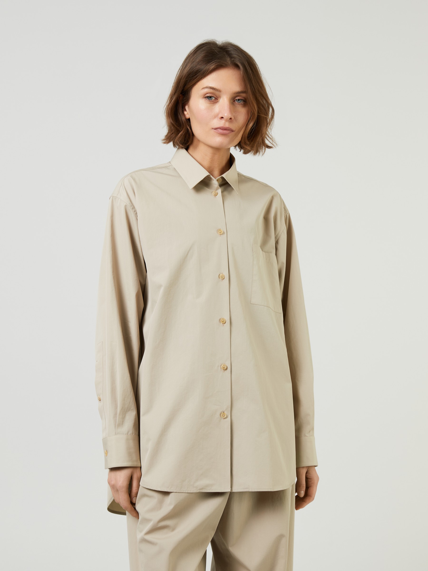 The Row Cotton shirt Brant Beige The Row