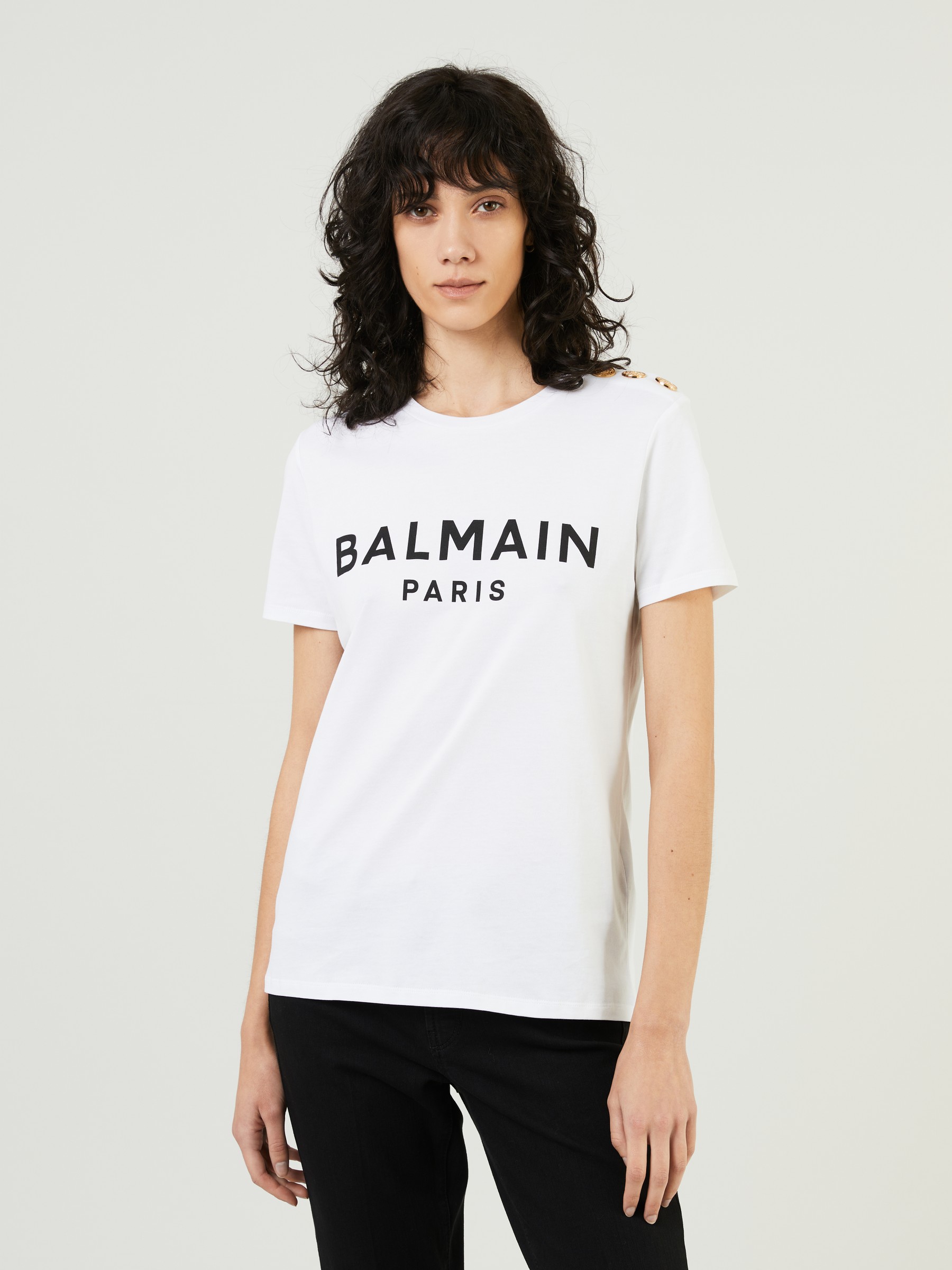 BALMAIN T-shirt White T-shirts