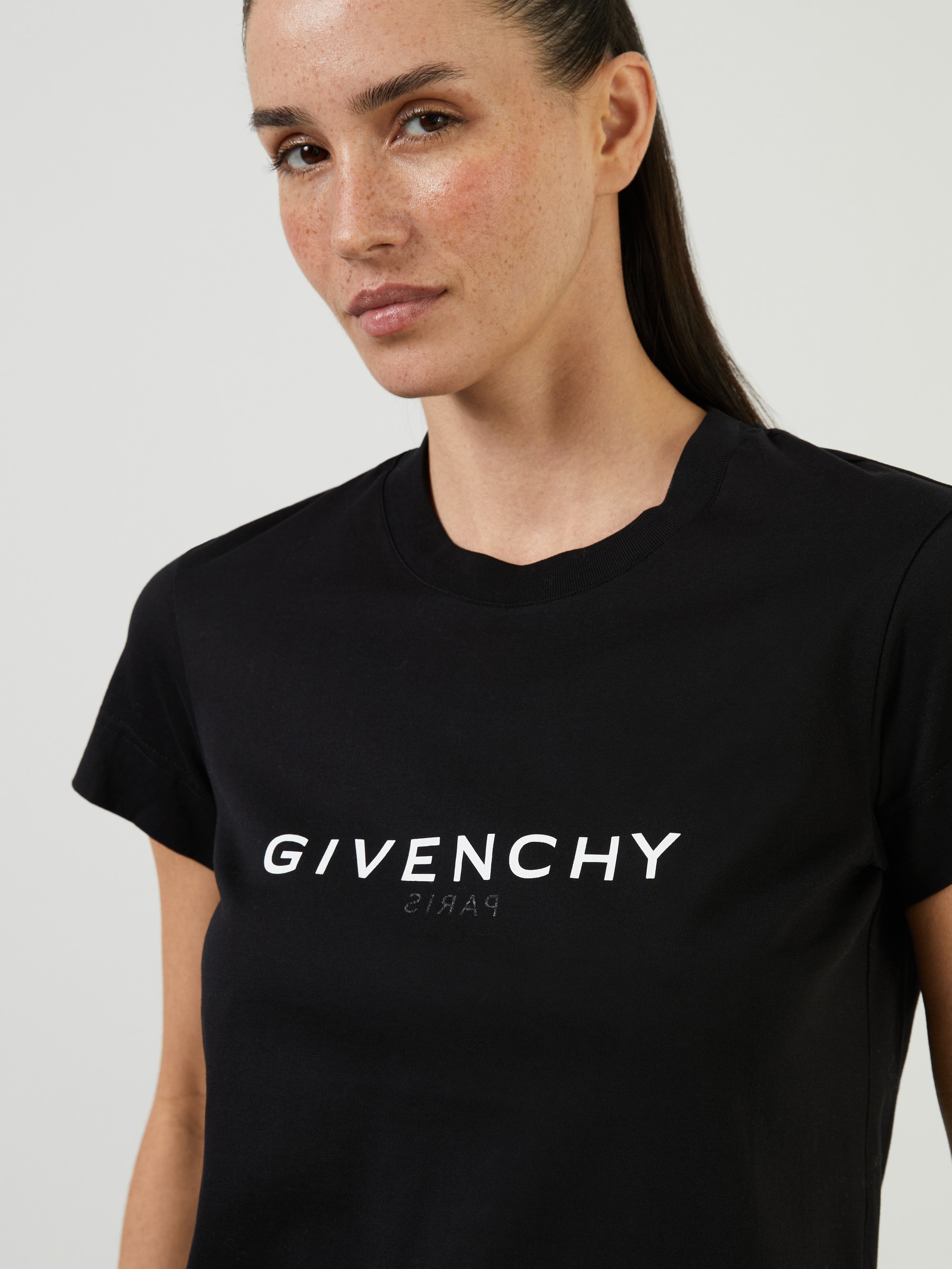 GIVENCHY T-shirt with Logo Black | T-shirts