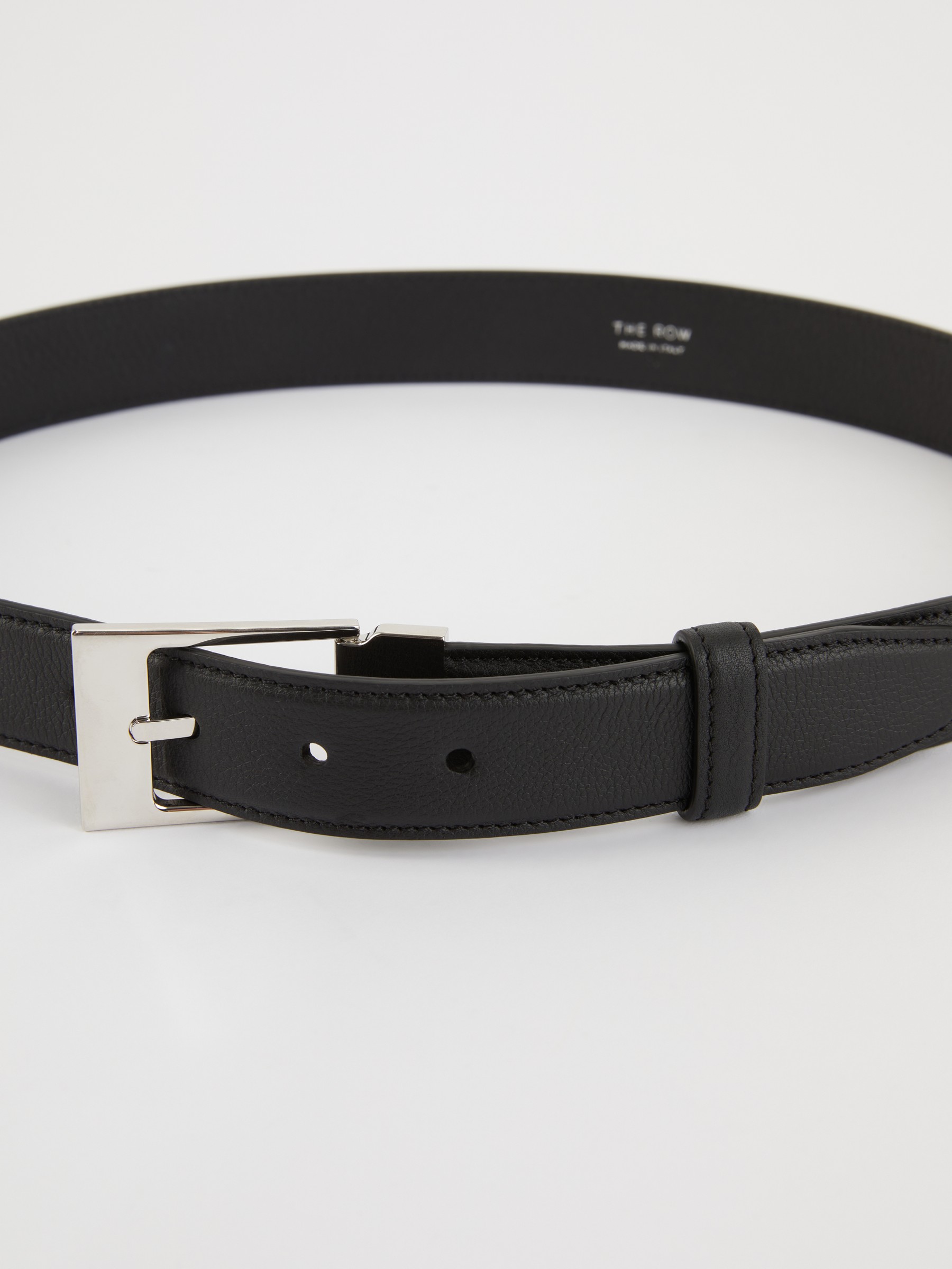 The Row Leather belt Jewel Black B lter