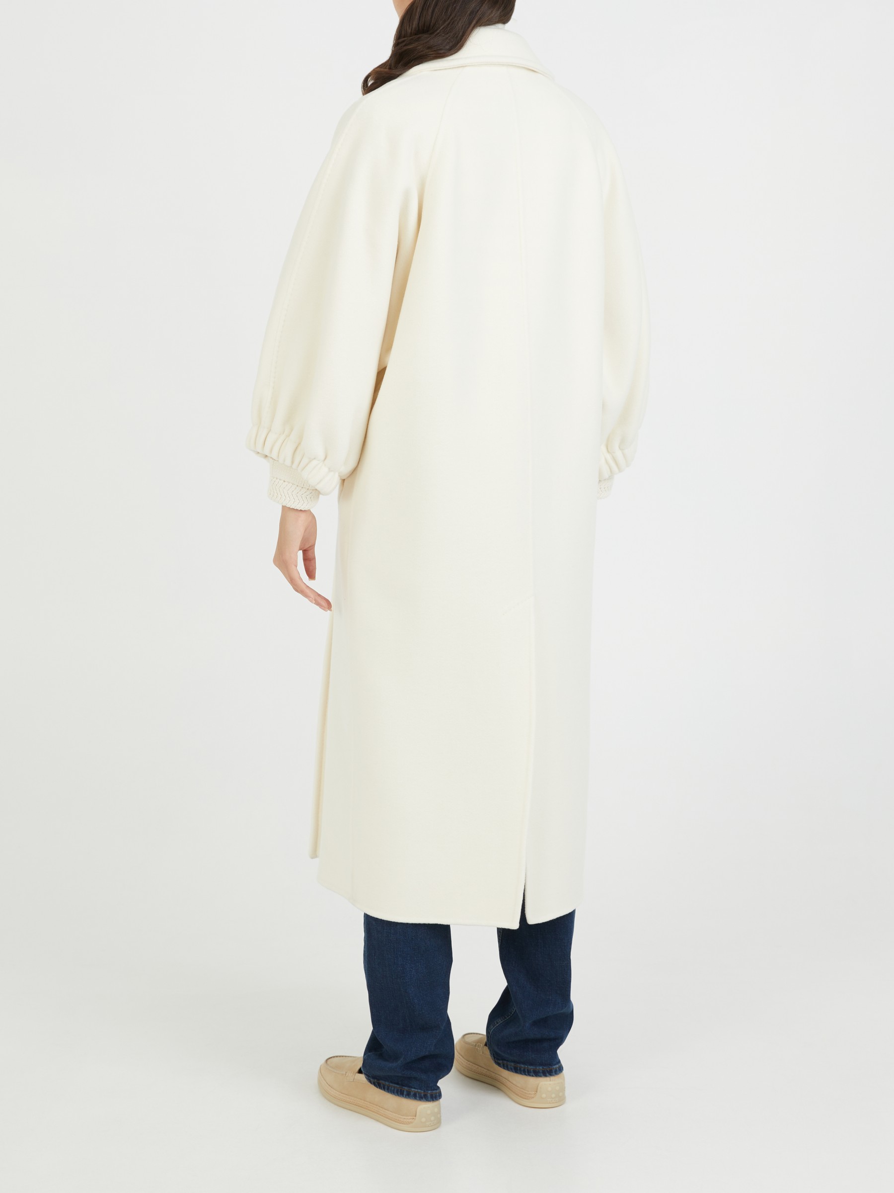 Zaffo Cashmere Double Breasted Long Coat