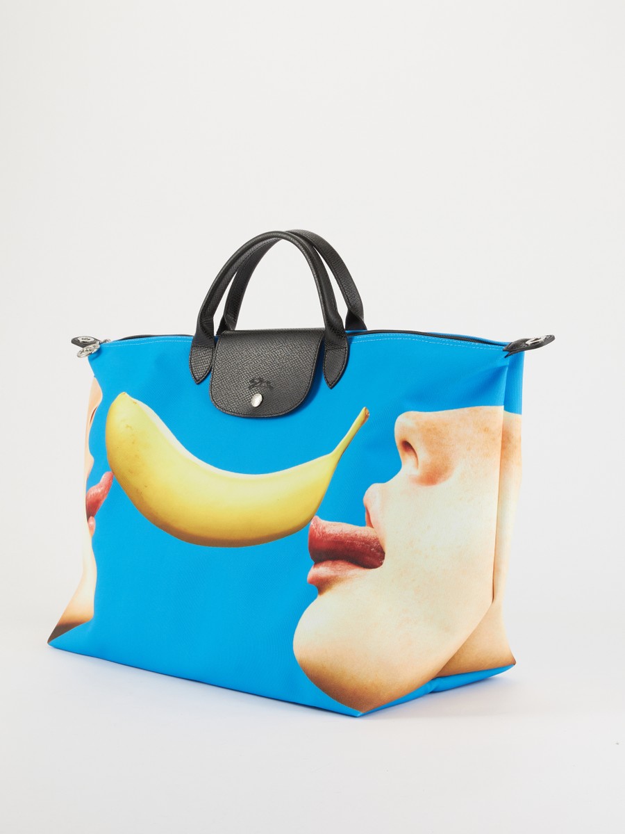 LONGCHAMP PARIS Mini-Bag 'Le Pliage Banane Pouch' Blue