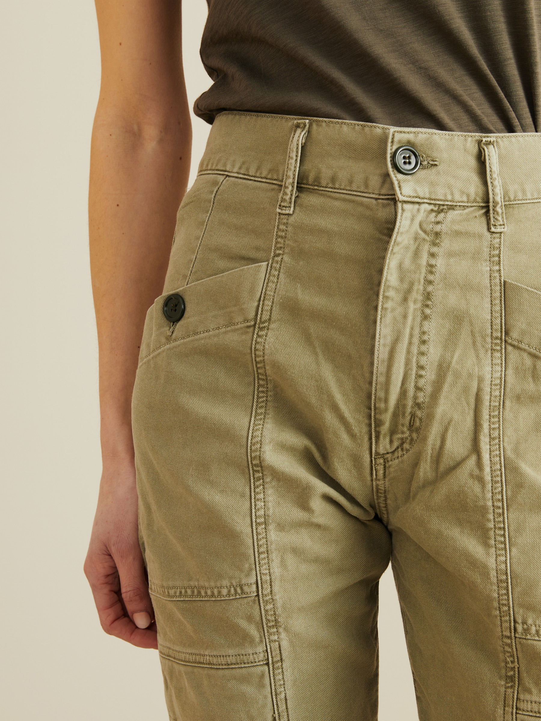 AGOLDE Cargo pants Kai Cargo Khaki Denim and pants