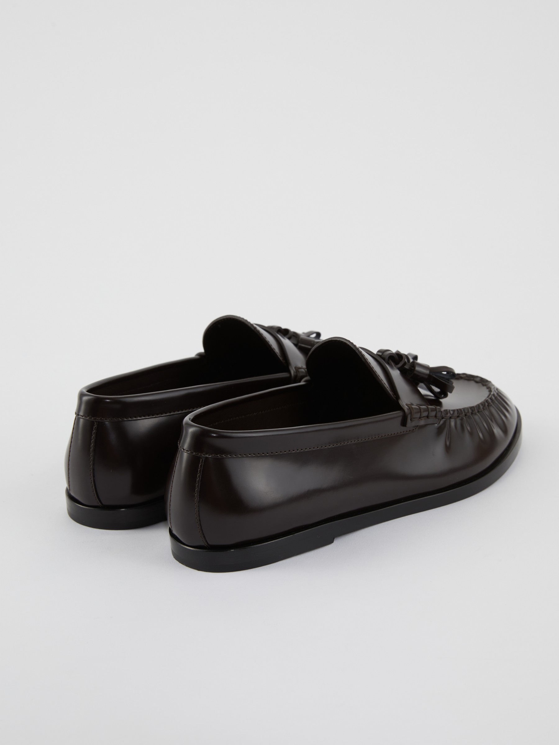 The Row Leather loafer brown The Row