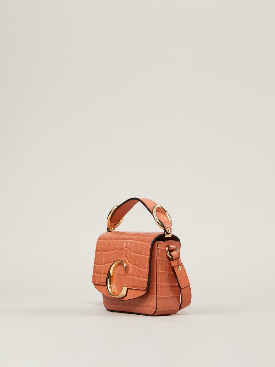 orange chloe bag