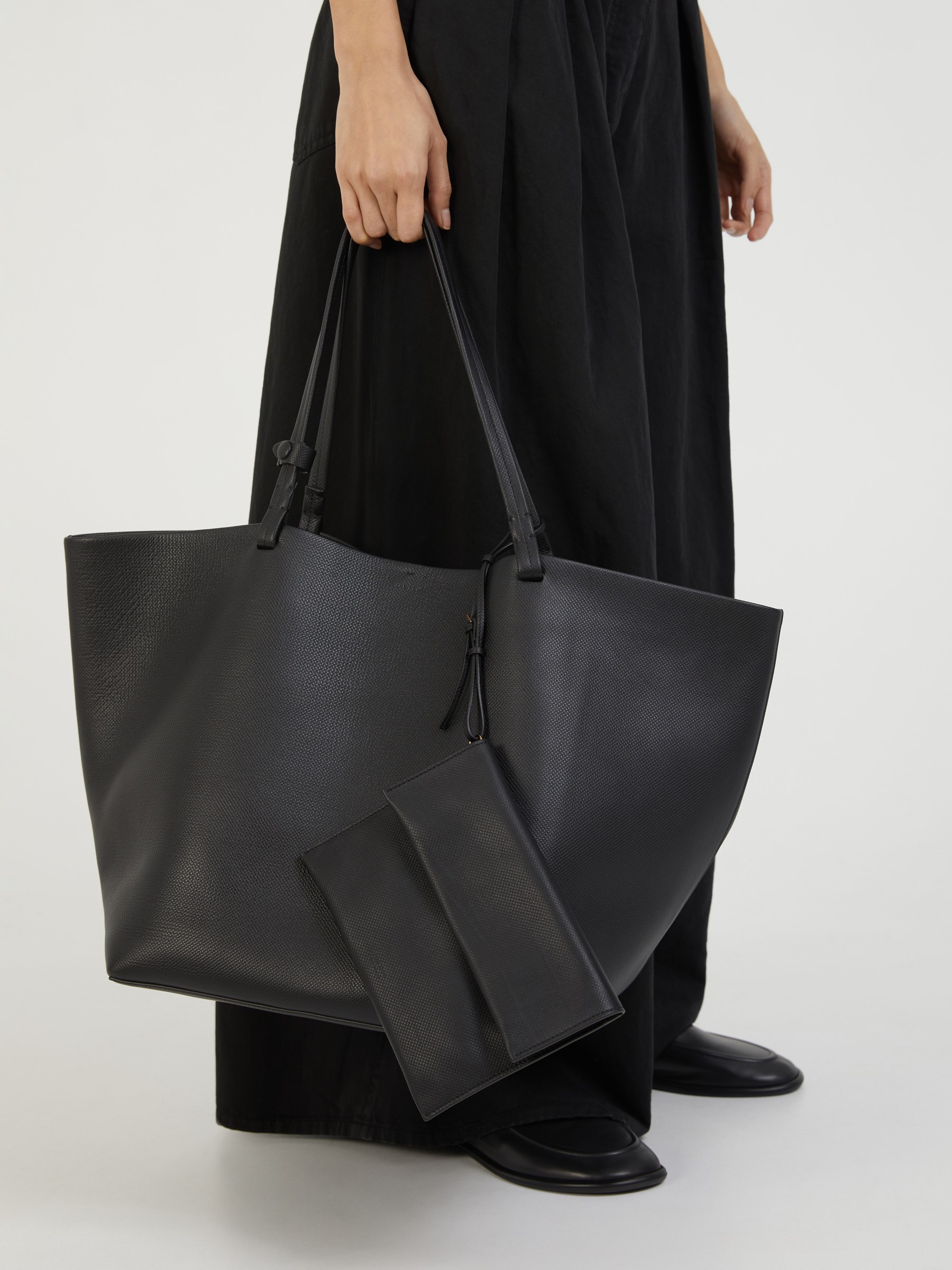 The Row Shopper XL Park Tote Schwarz Shopper