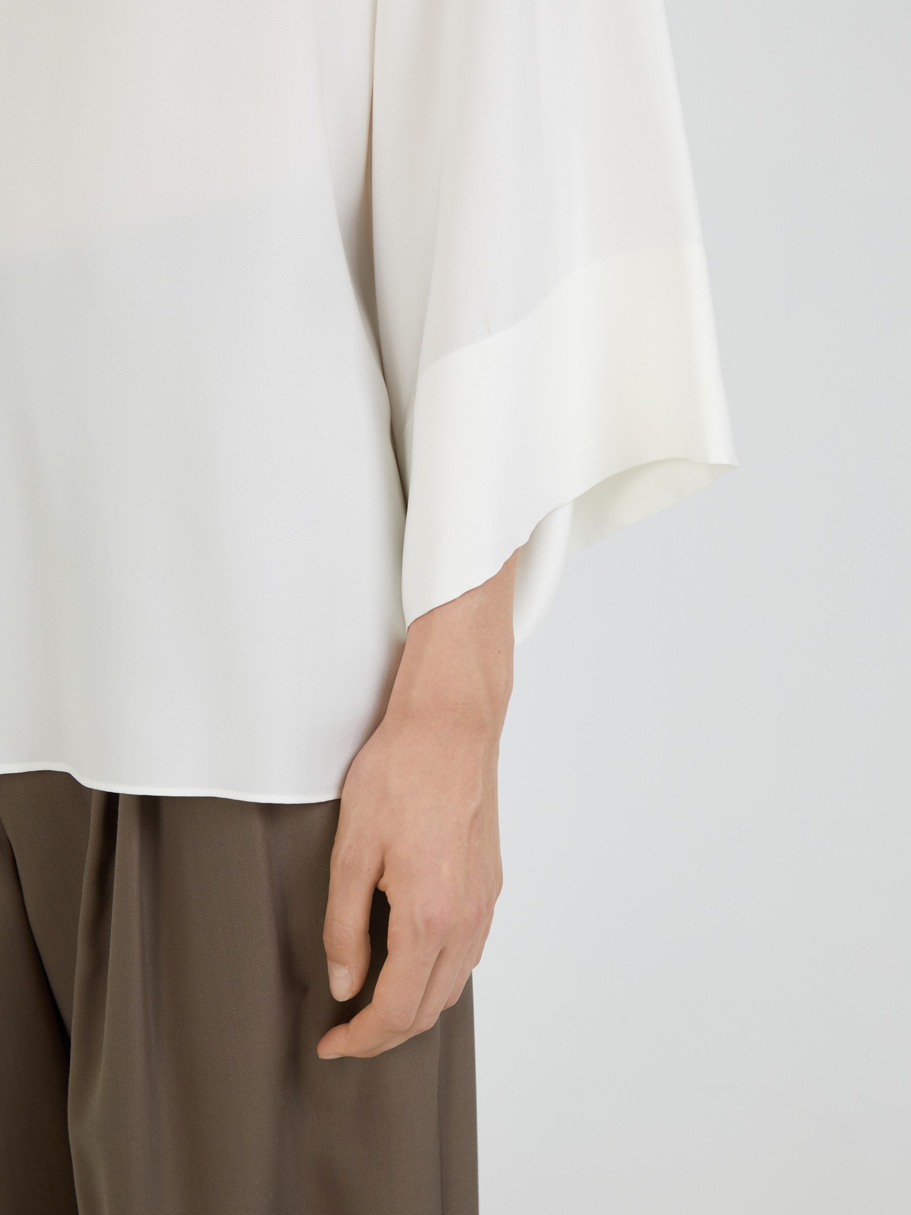 The Row Silk blouse Malvina Cream The Row