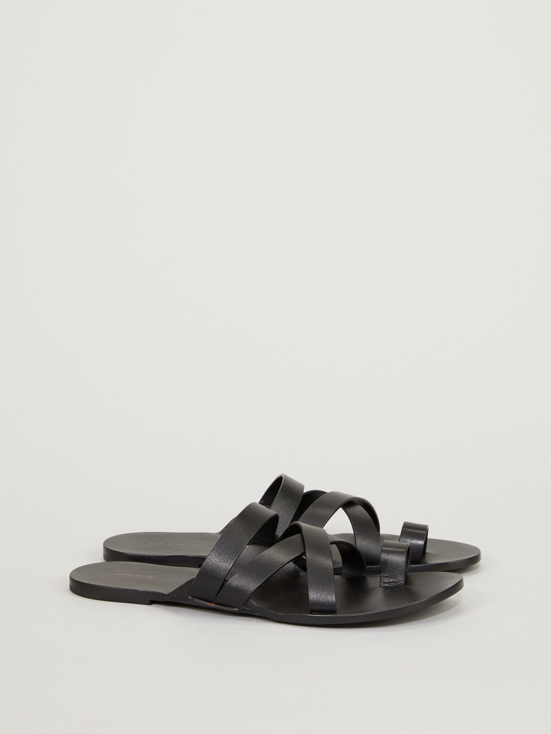 The Row Sandal Kris Black The Row