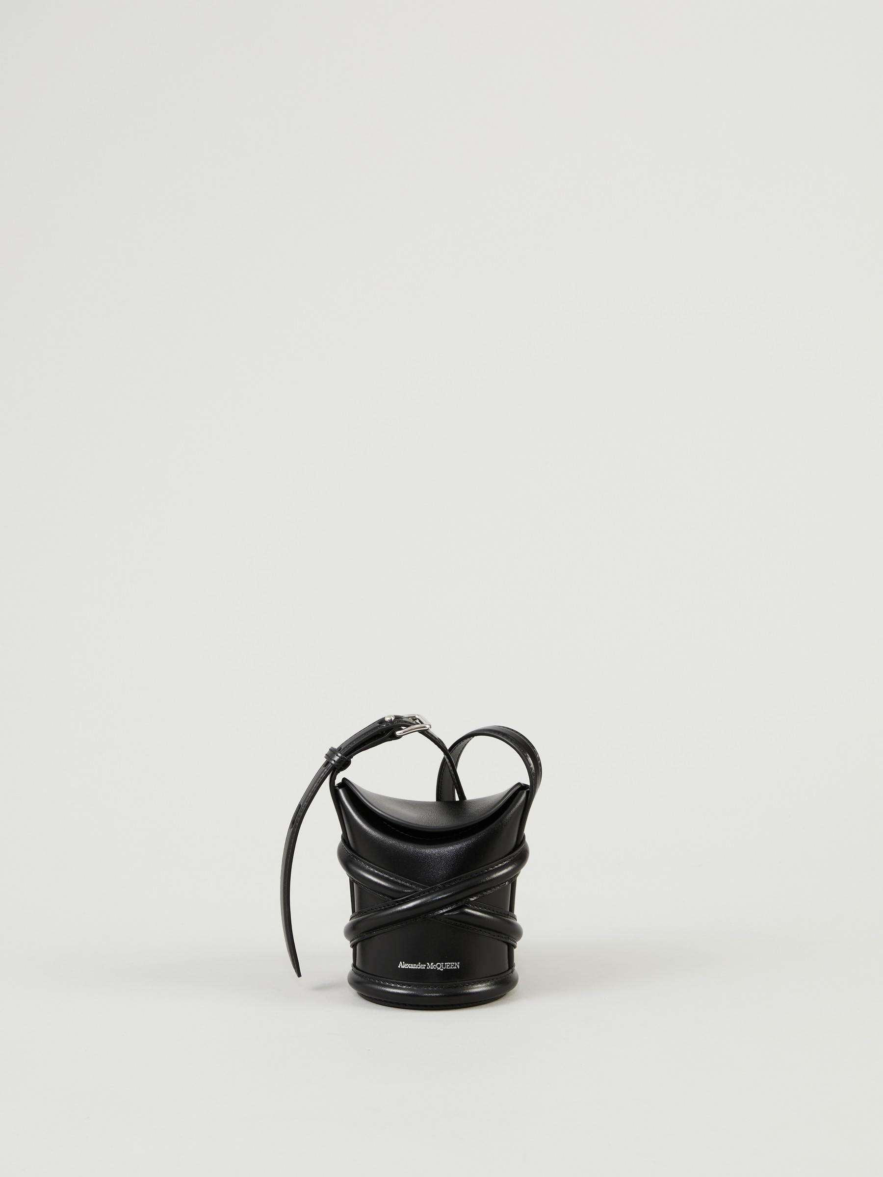 Alexander McQueen Shoulder Bag 'Curve Micro' Black | Shoulder Bags