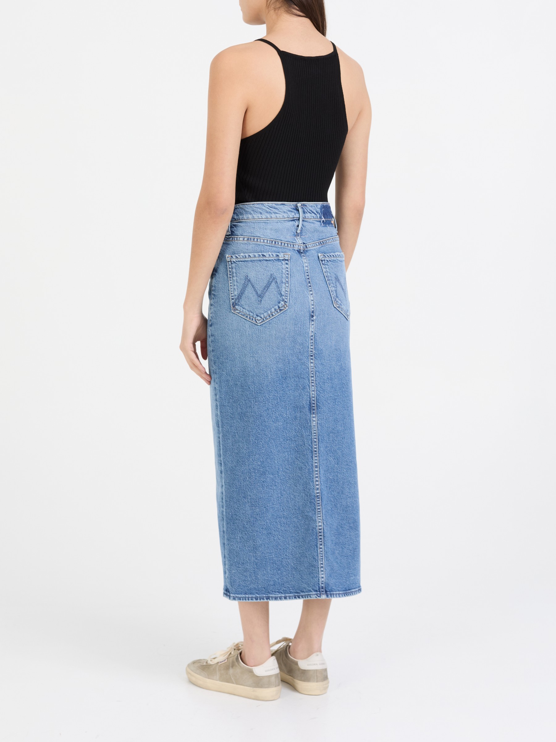 Mother Denim skirt 'The split second' Blue | Mother