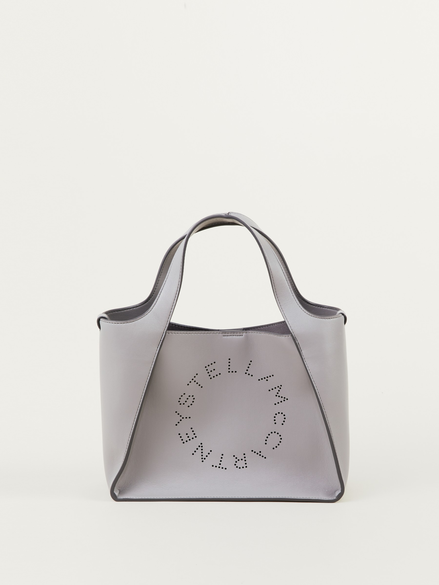 Stella McCartney Handtasche Eco Soft Crossbody Grau in Grau Damen Taschen Umhängetaschen und Geldbörsen 